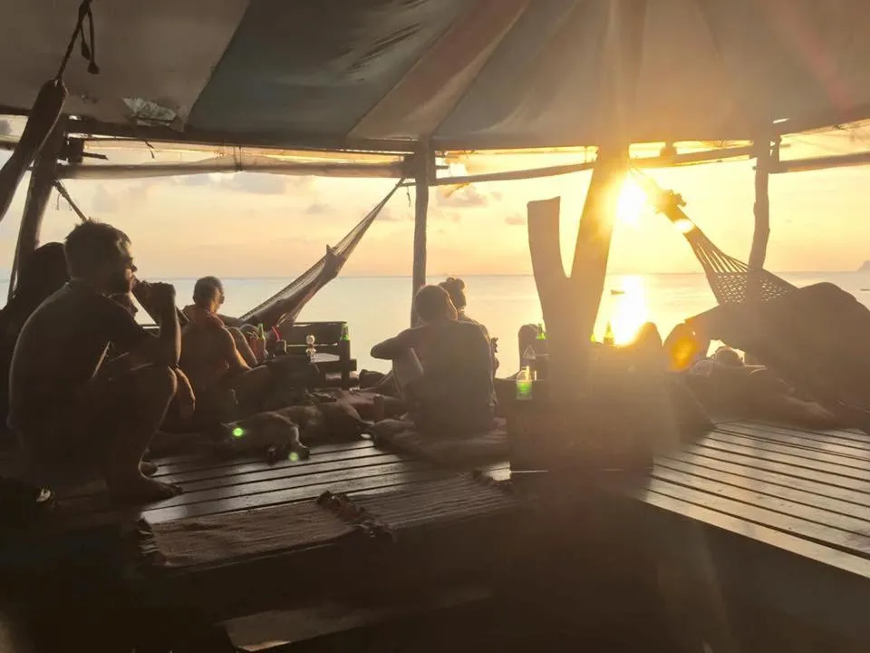 group of guests in Two Rocks Bungalows