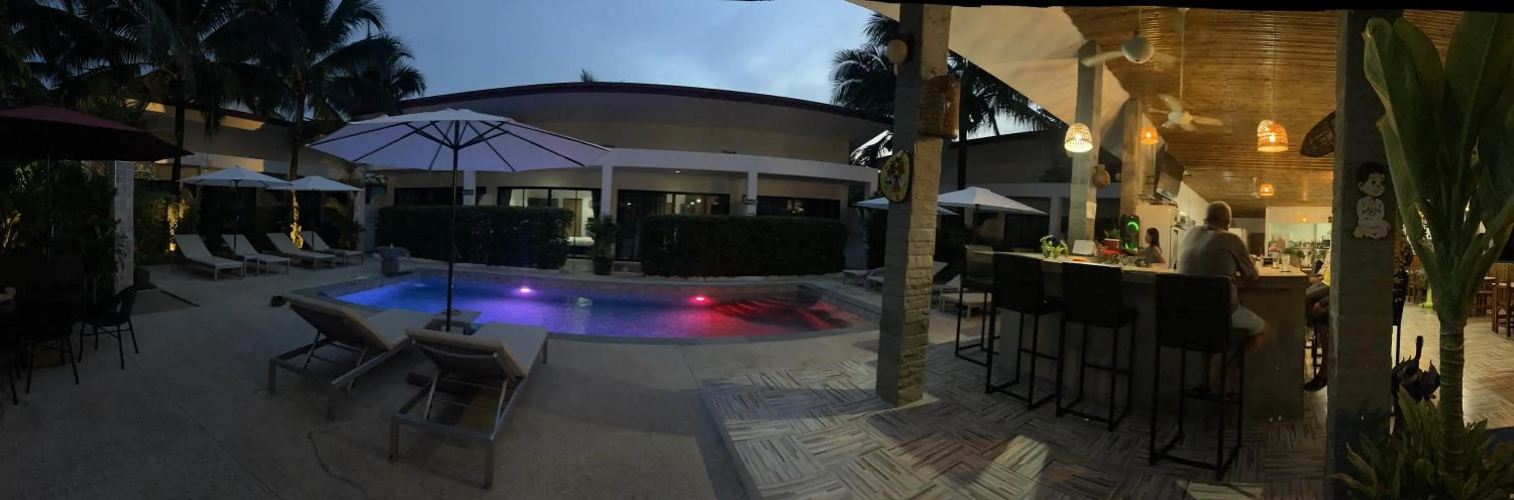 Property building in Lotus Bleu Resort & Restaurant