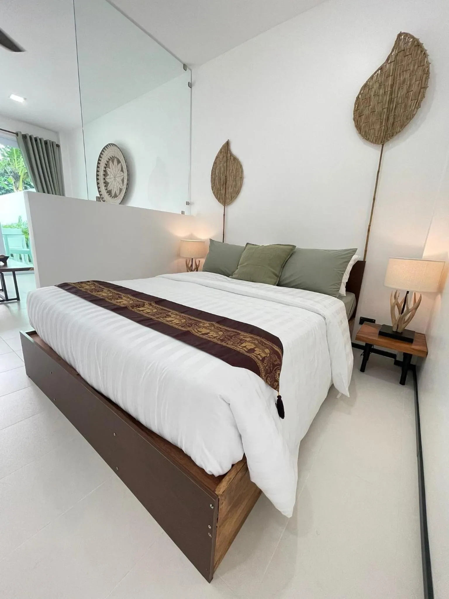 Bedroom, Bed in Lotus Bleu Resort & Restaurant