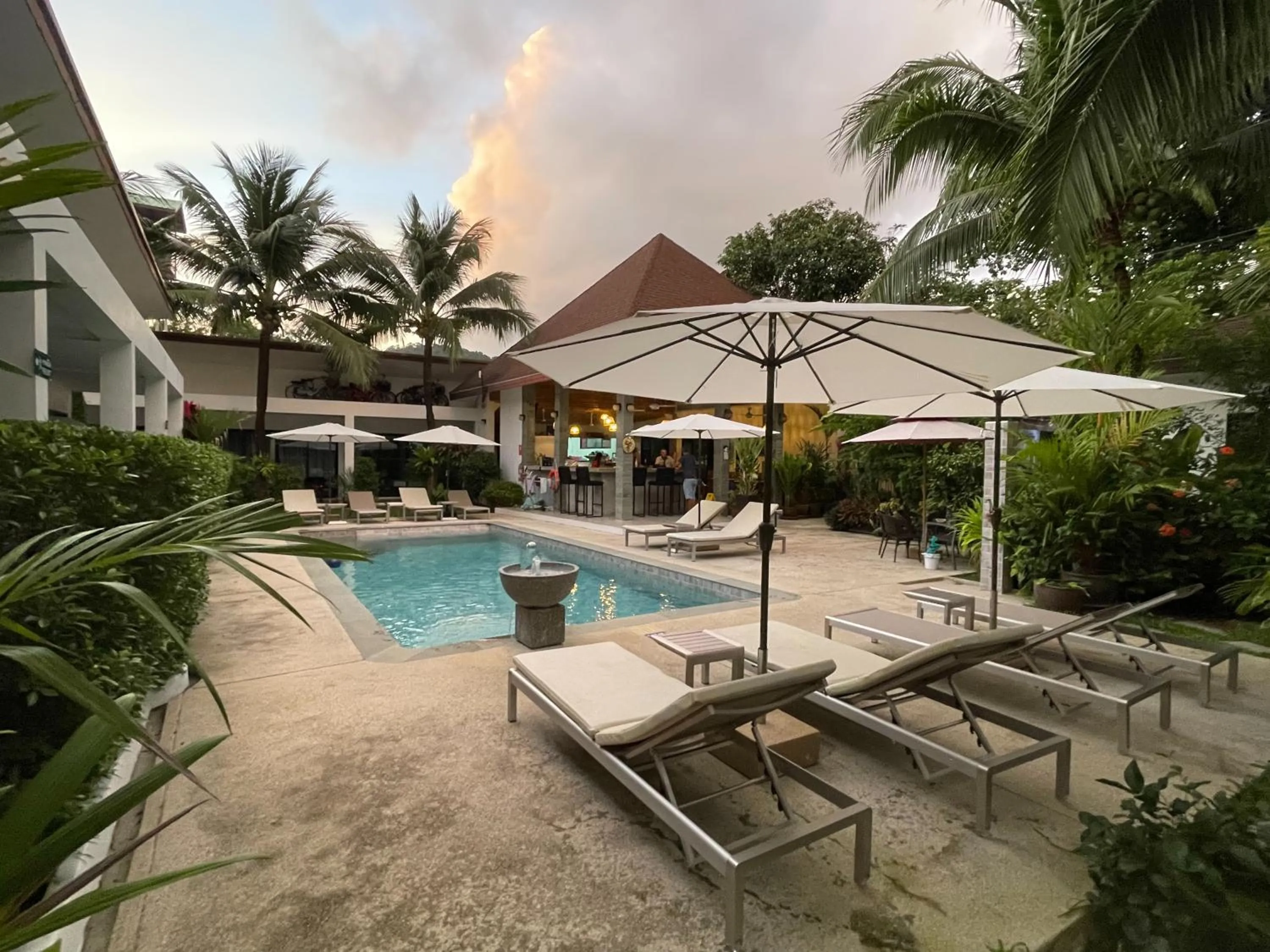 Property building in Lotus Bleu Resort & Restaurant