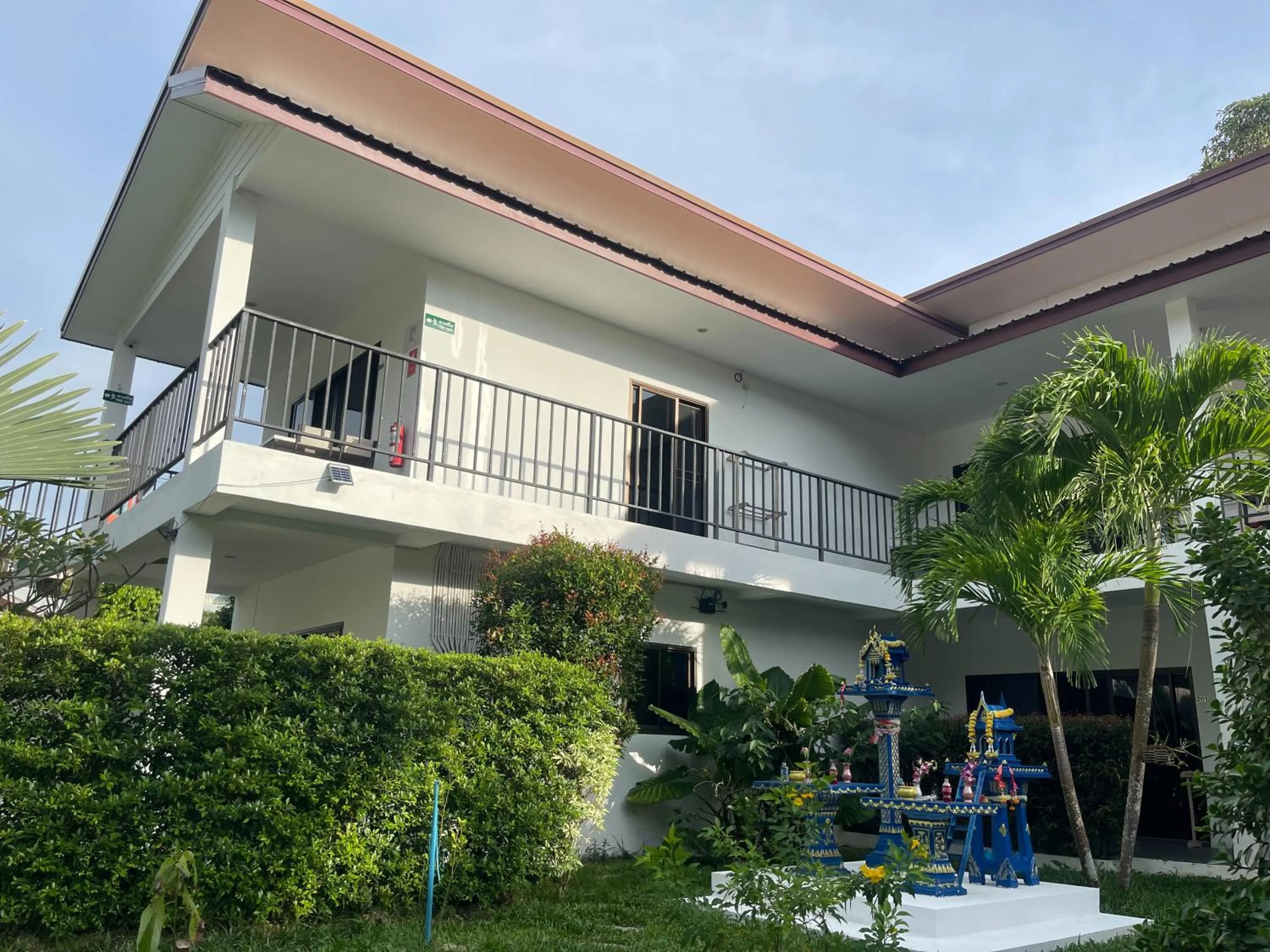 Property building in Lotus Bleu Resort & Restaurant