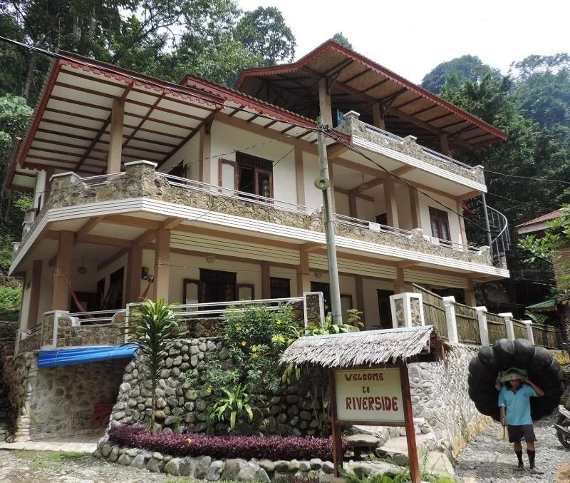 Property building in Riverside Guesthouse and Treks