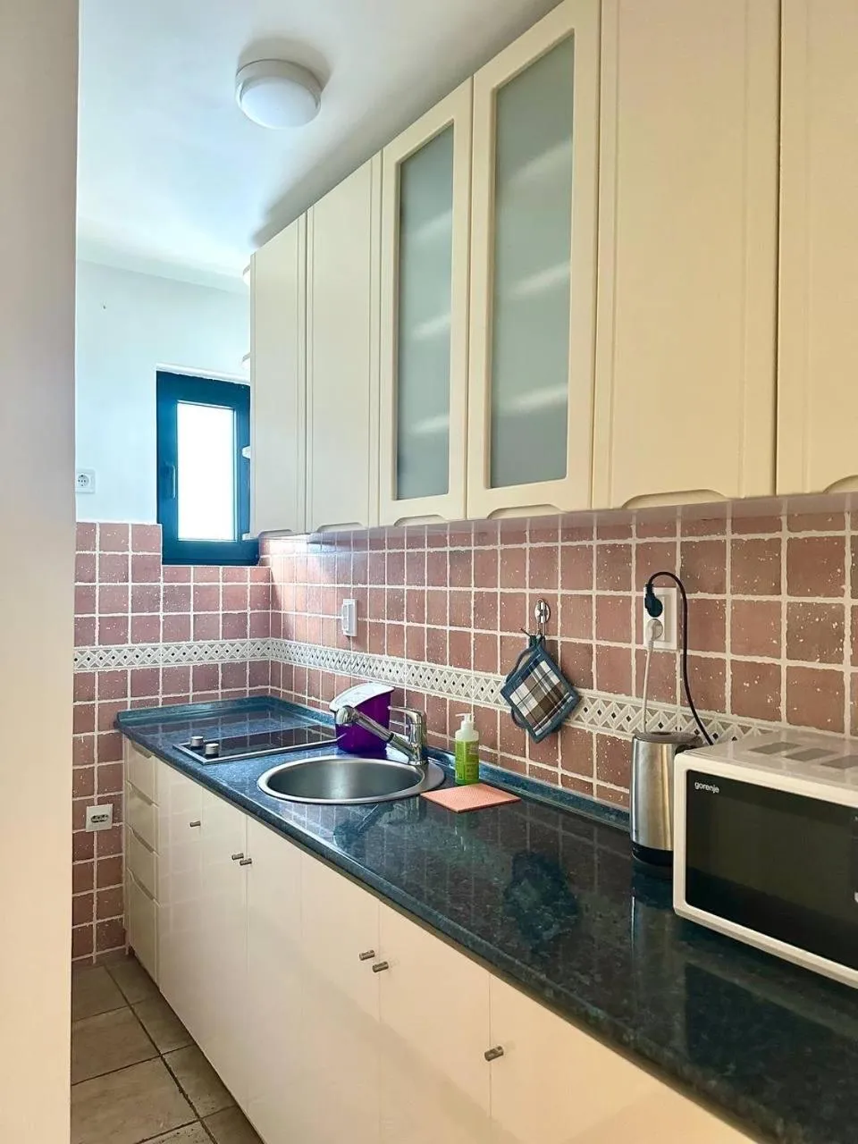 Kitchen or kitchenette in Apart-hotel Villa Lav