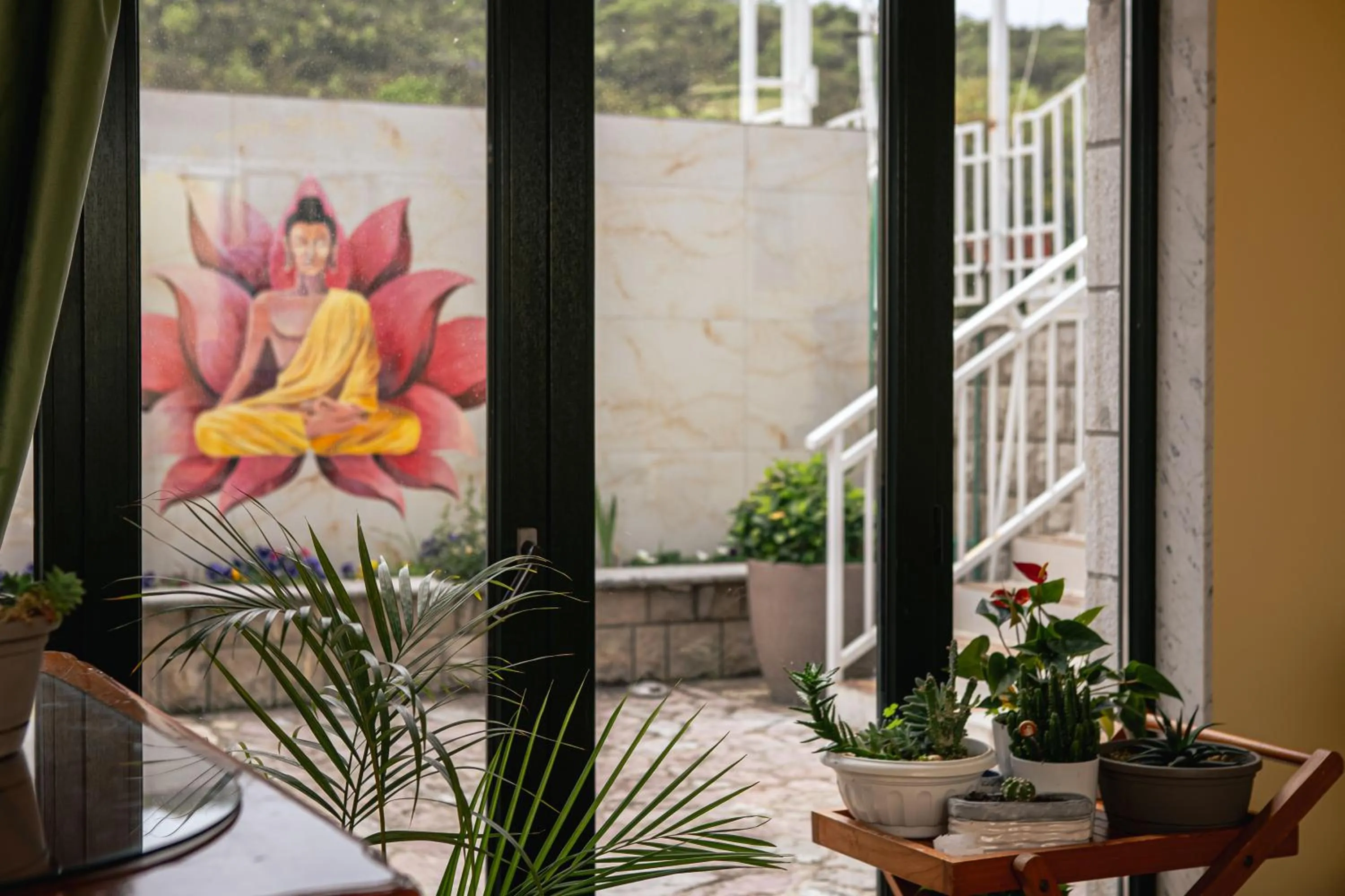 Patio in Apart-hotel Villa Lav