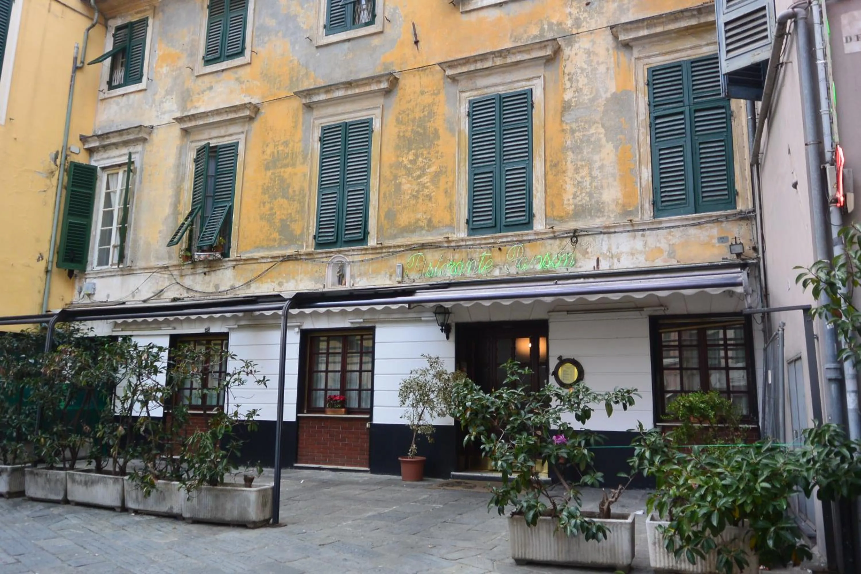Facade/entrance in Albergo Panson