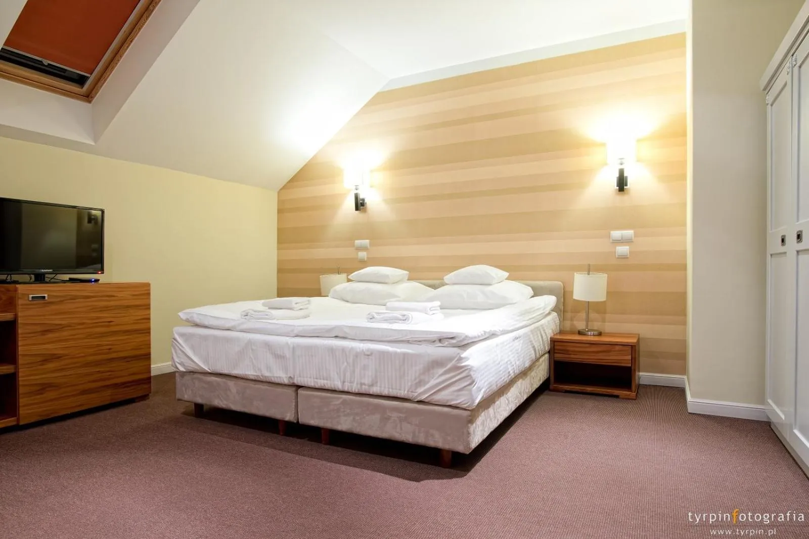 Bed in Hotel Lord Krosno