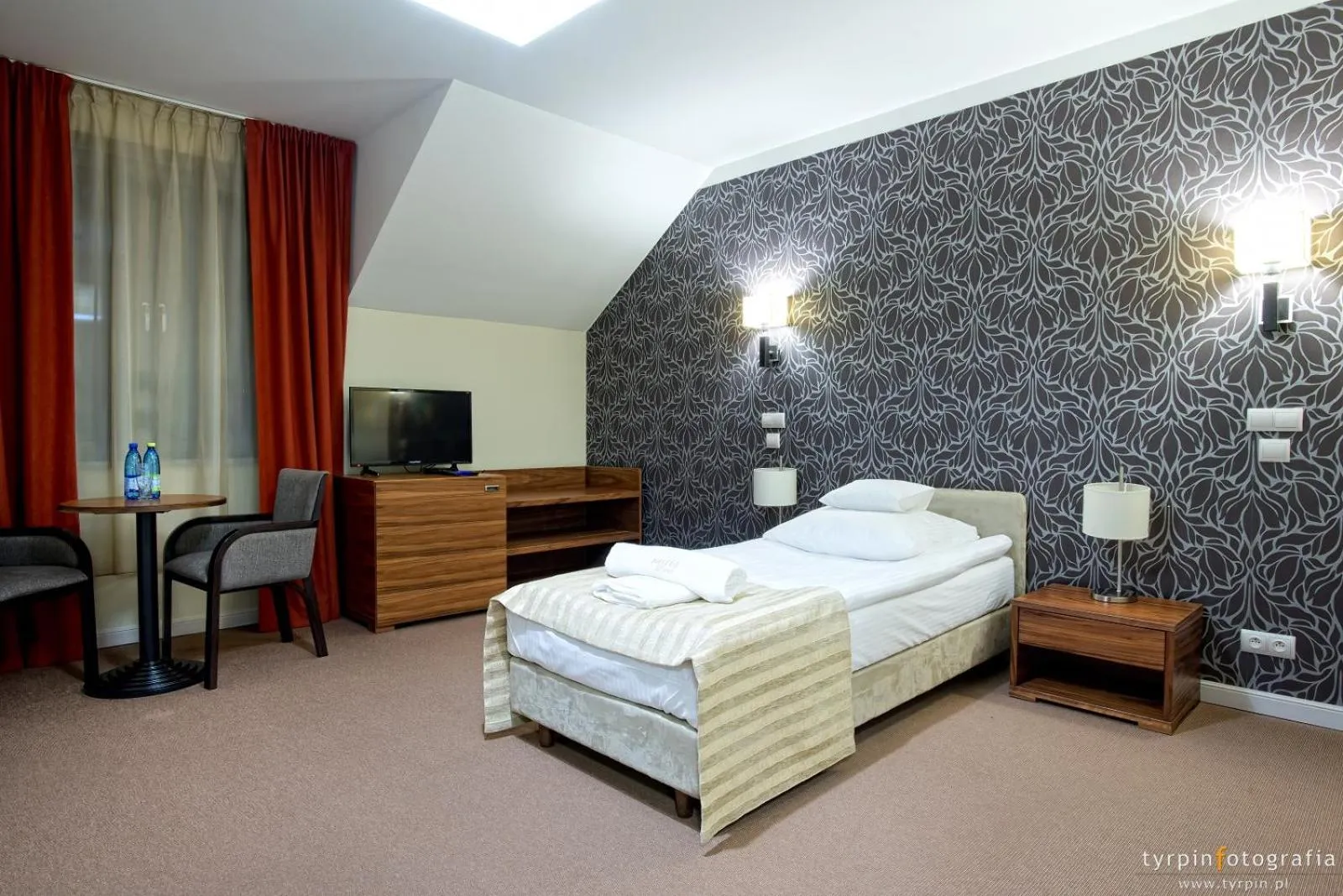 Bed in Hotel Lord Krosno