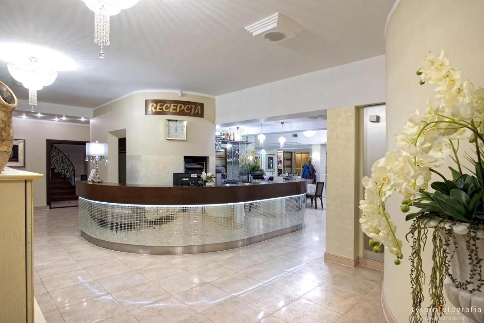 Lobby or reception in Hotel Lord Krosno