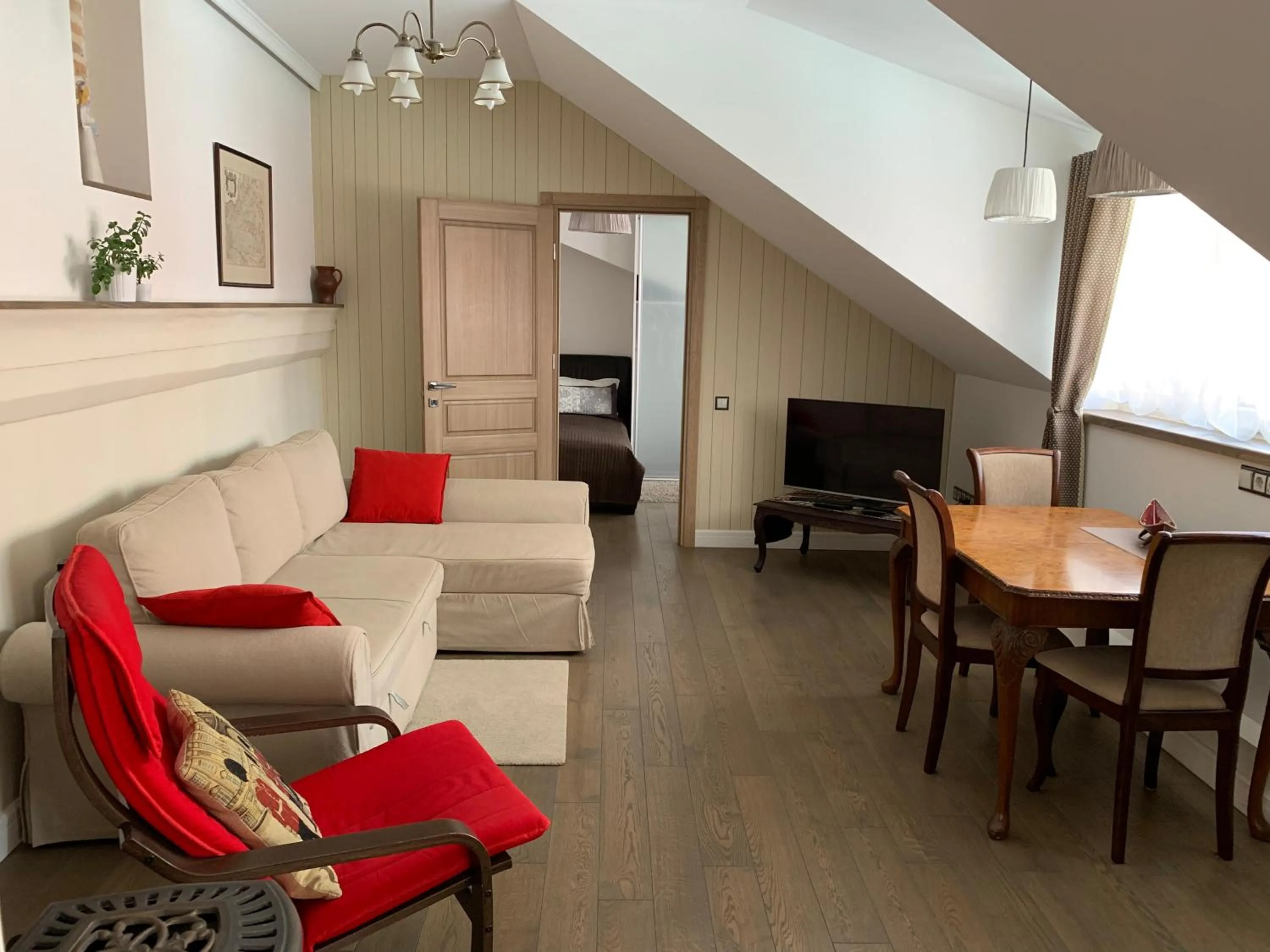 Living room in Very Vilnius Pilies street