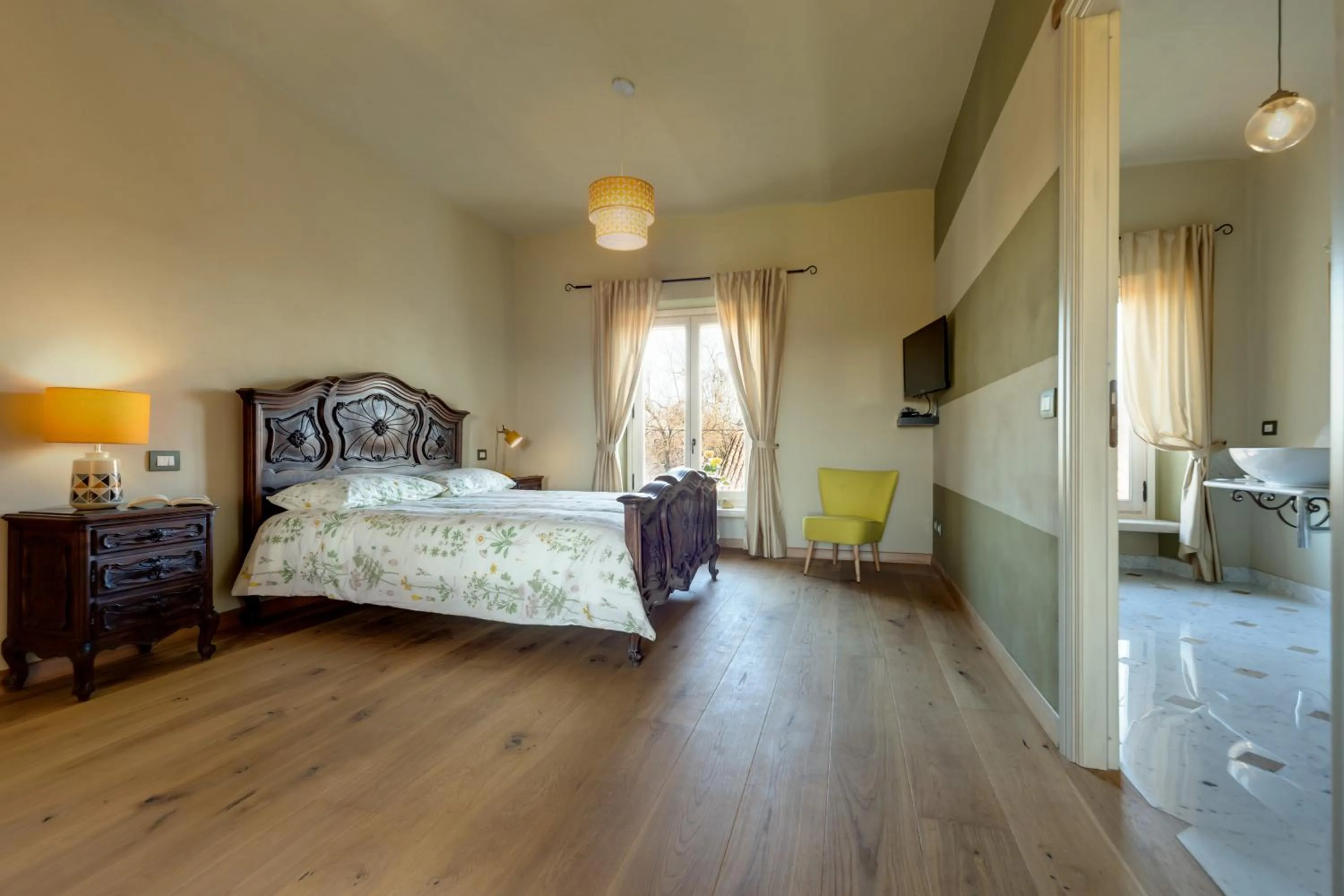 Photo of the whole room, Bed in Podere Demetra