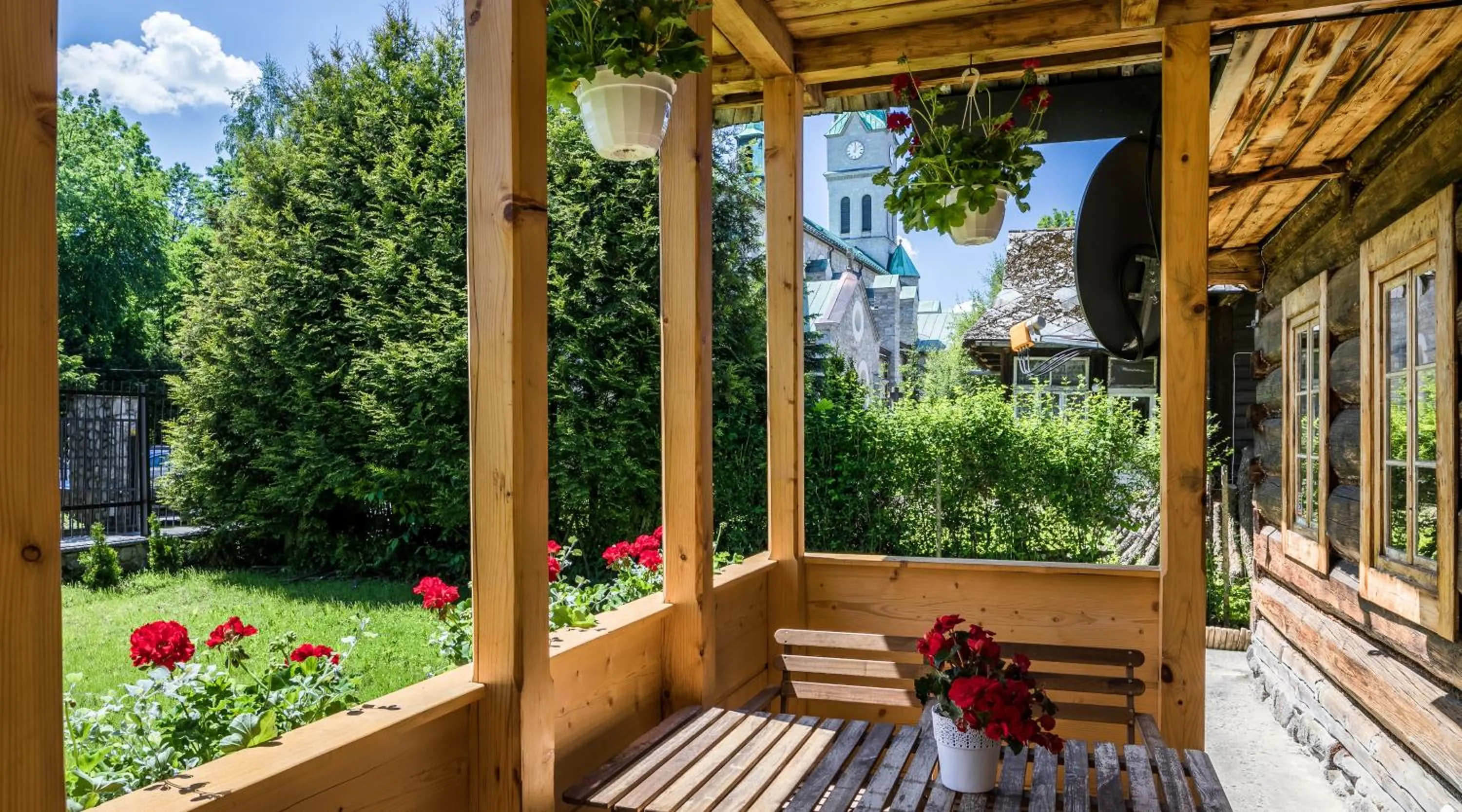 Balcony/Terrace in Dom Góralski Krupówki
