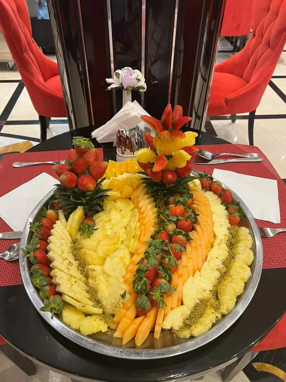 Breakfast in Red Castle Hotel