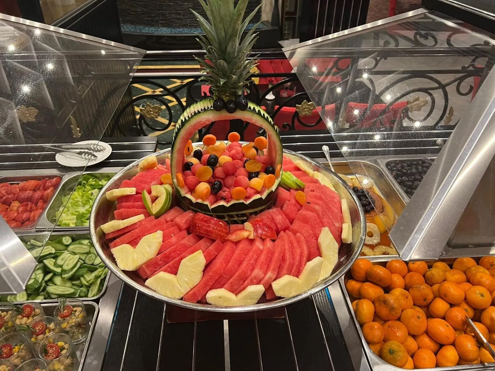 Breakfast in Red Castle Hotel