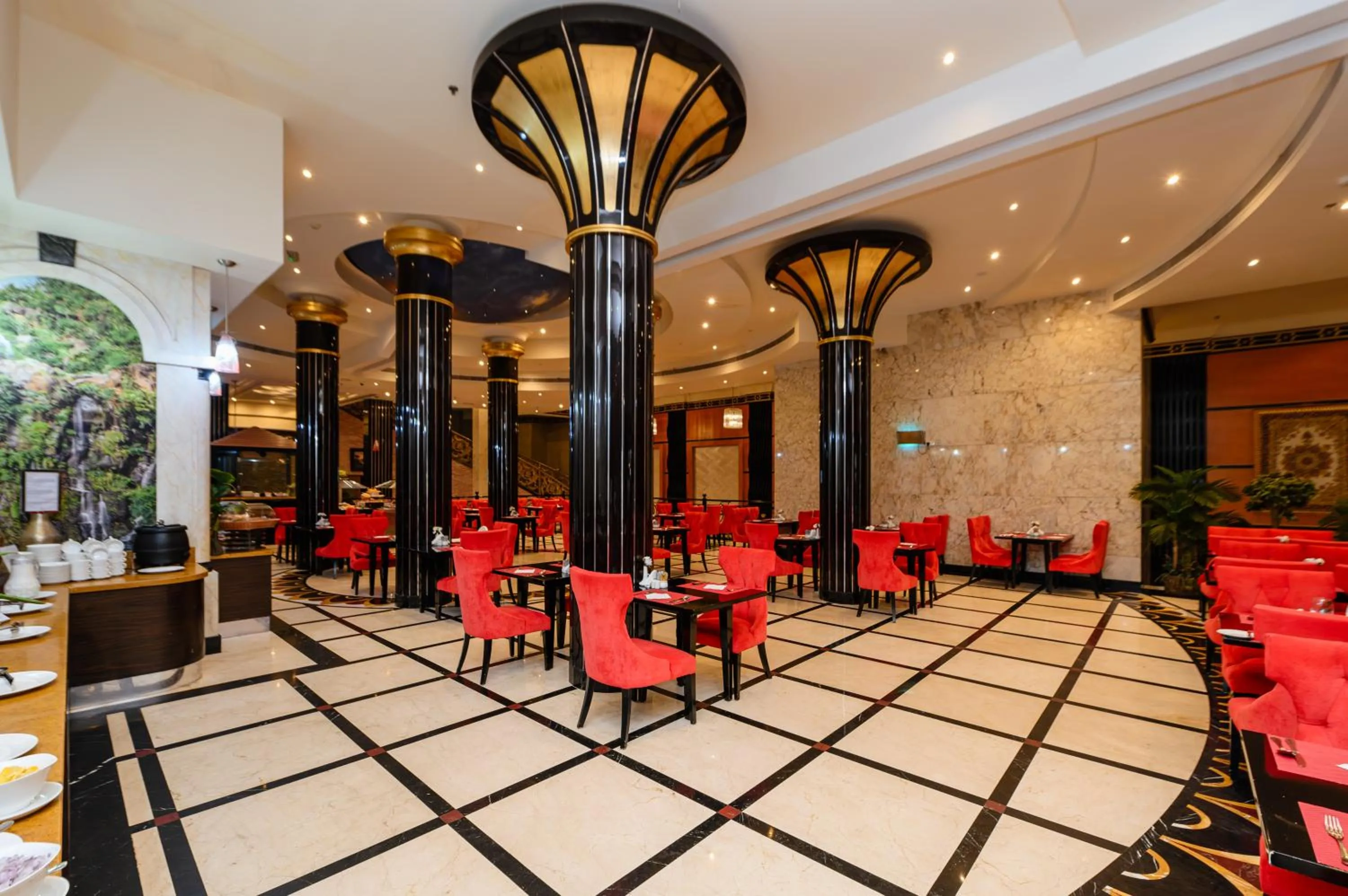 Breakfast in Red Castle Hotel