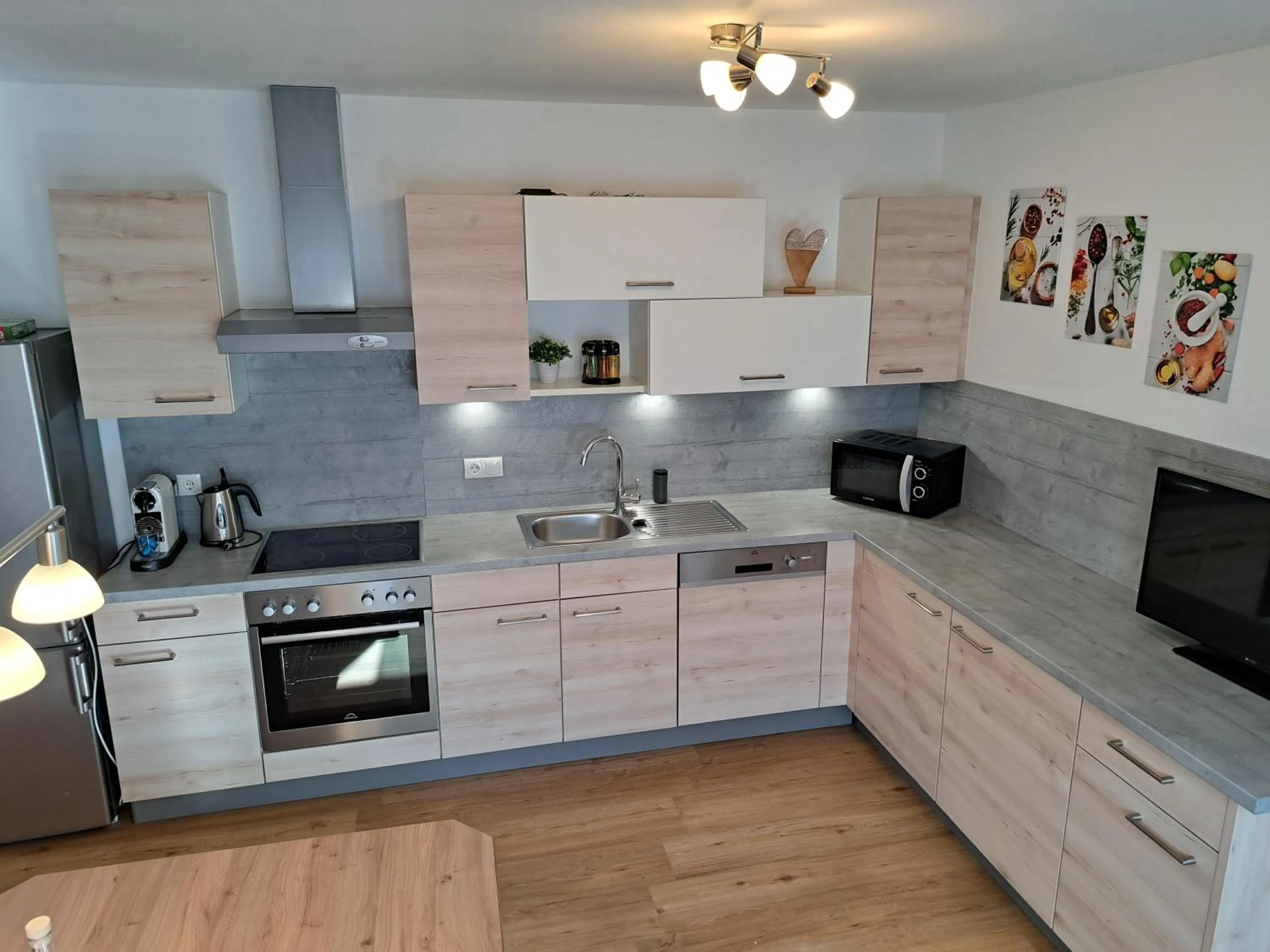 Kitchen or kitchenette in Apart Kristall