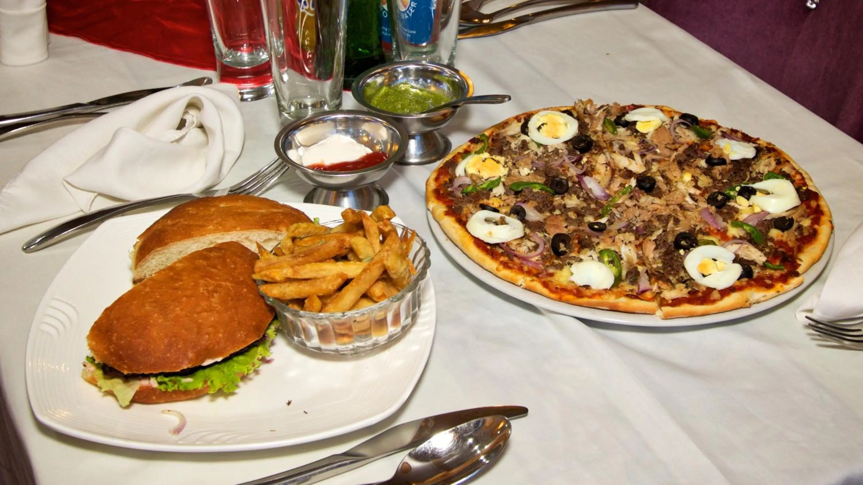 Food close-up in Hera Addis Hotel