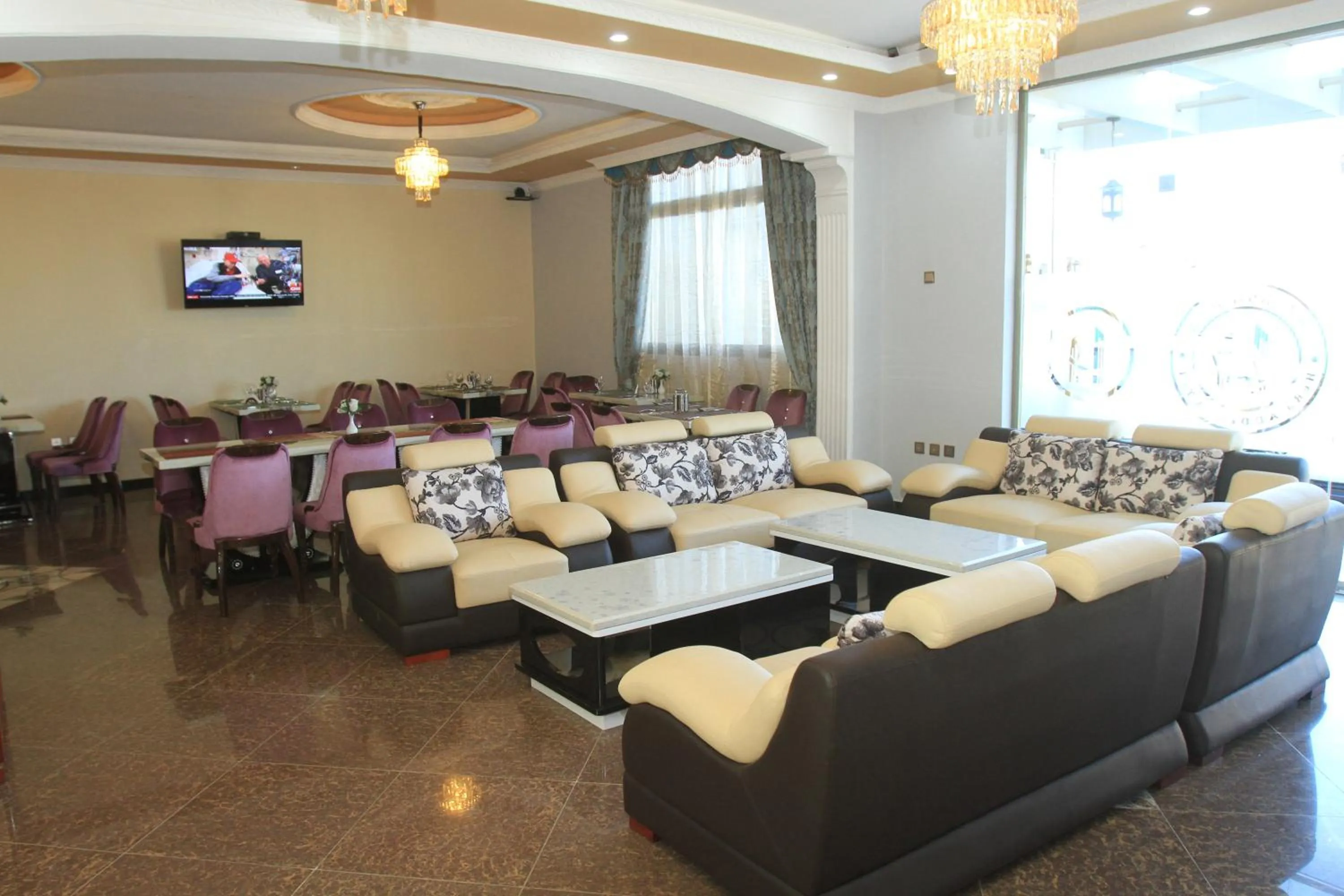 Restaurant/places to eat in Hera Addis Hotel