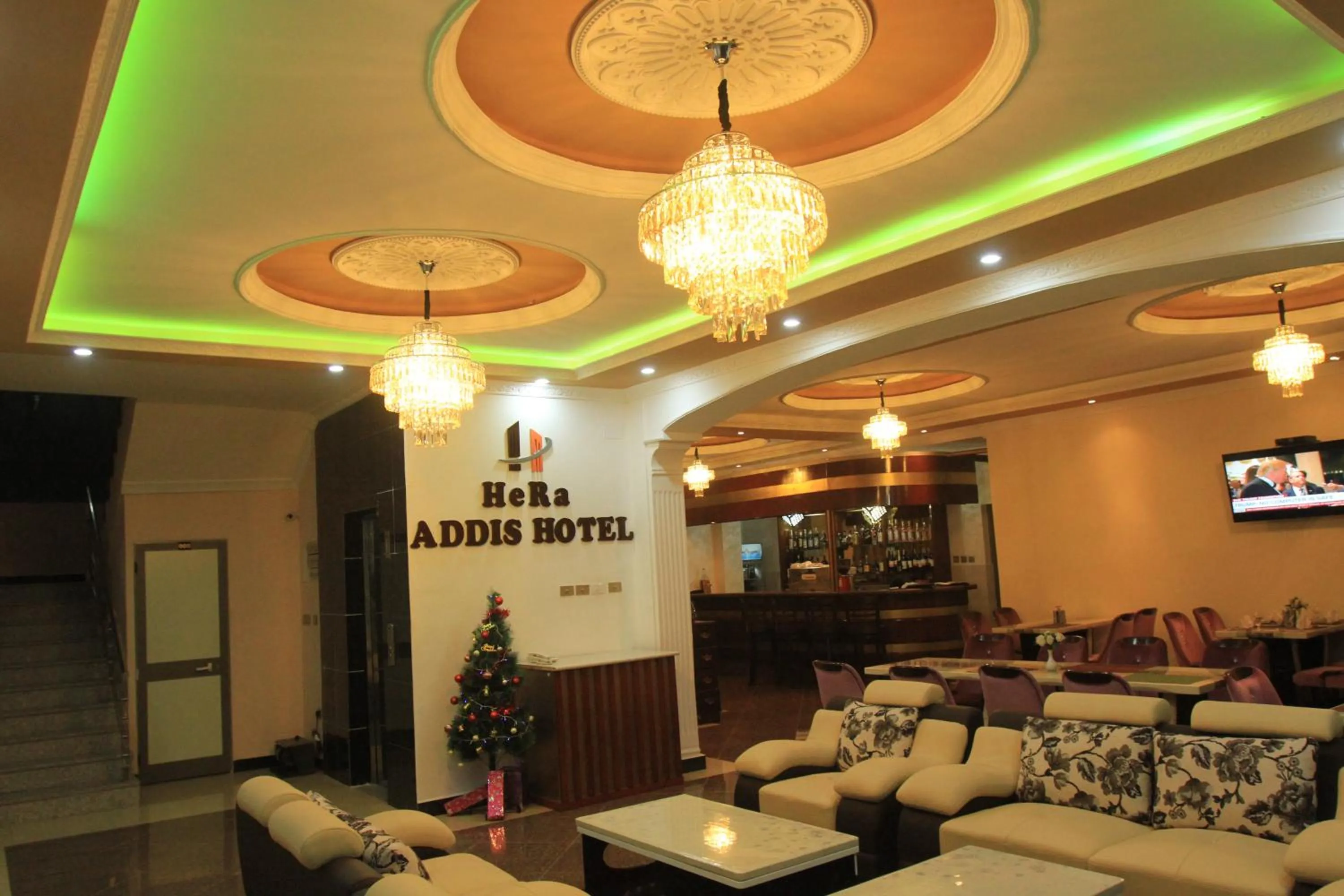 Restaurant/places to eat in Hera Addis Hotel