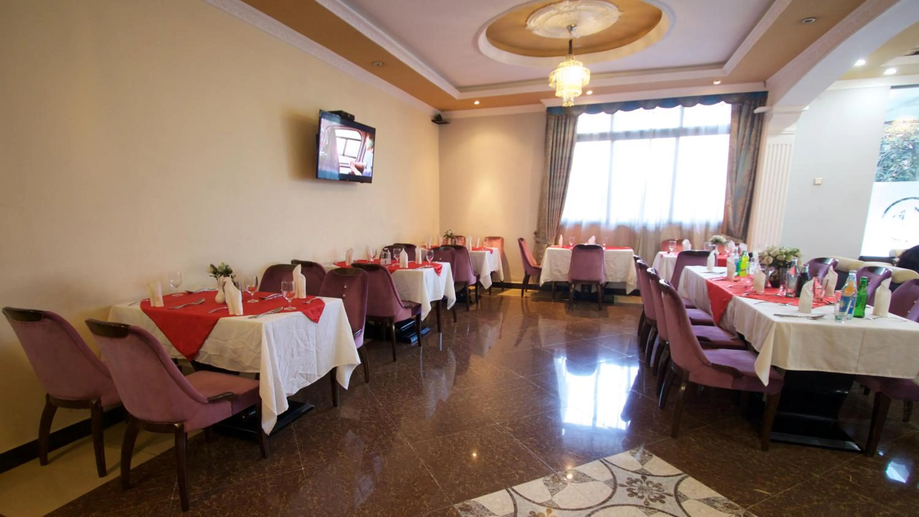 Lounge or bar in Hera Addis Hotel