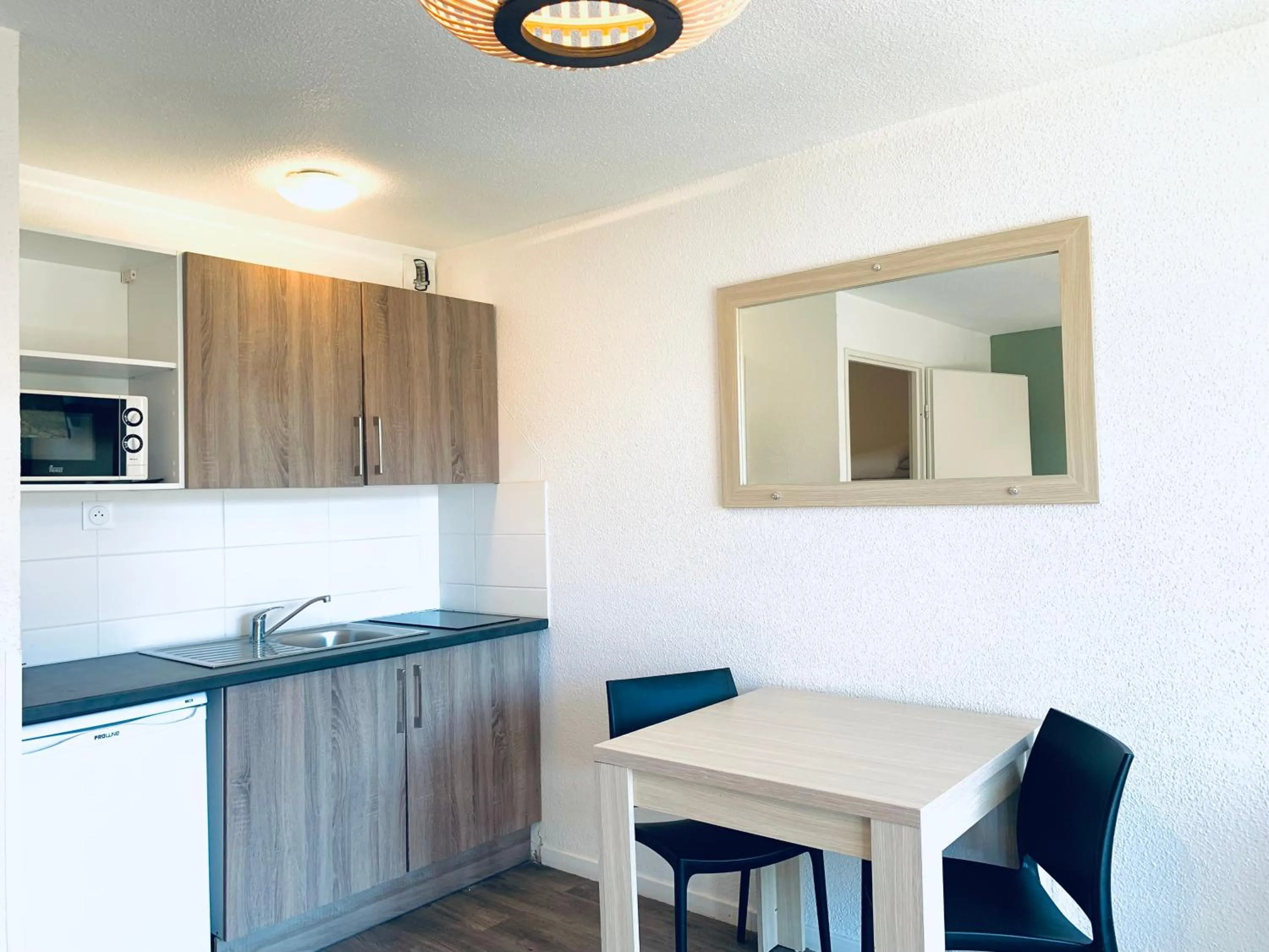 Kitchen or kitchenette in Hippotel