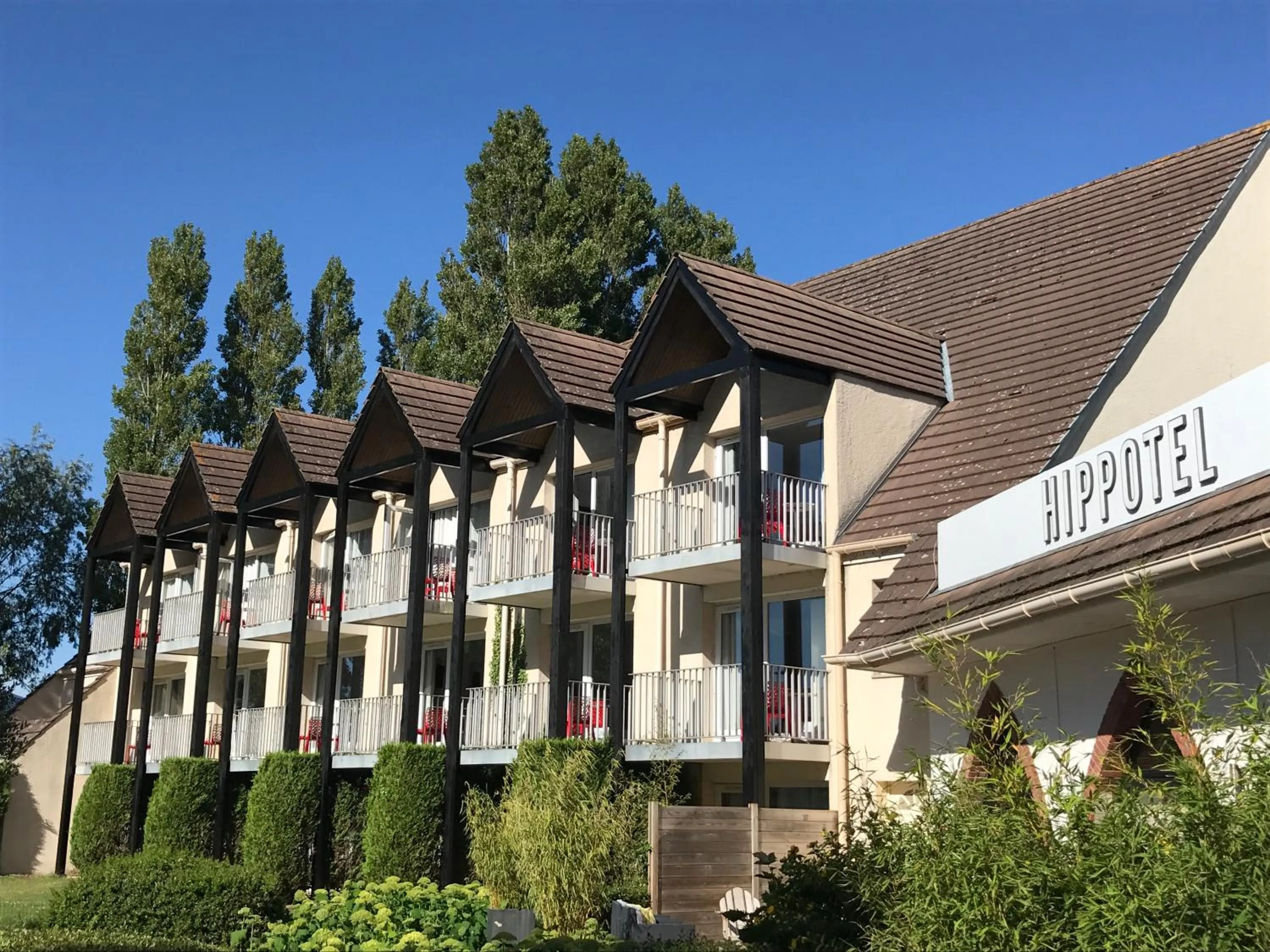 Facade/entrance in Hippotel