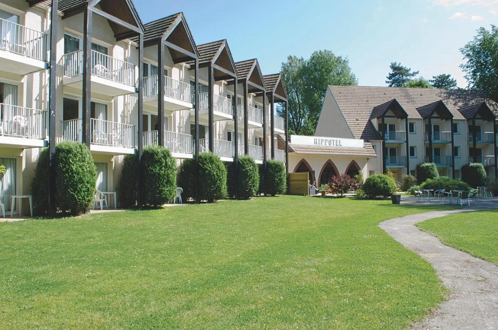 Facade/entrance in Hippotel