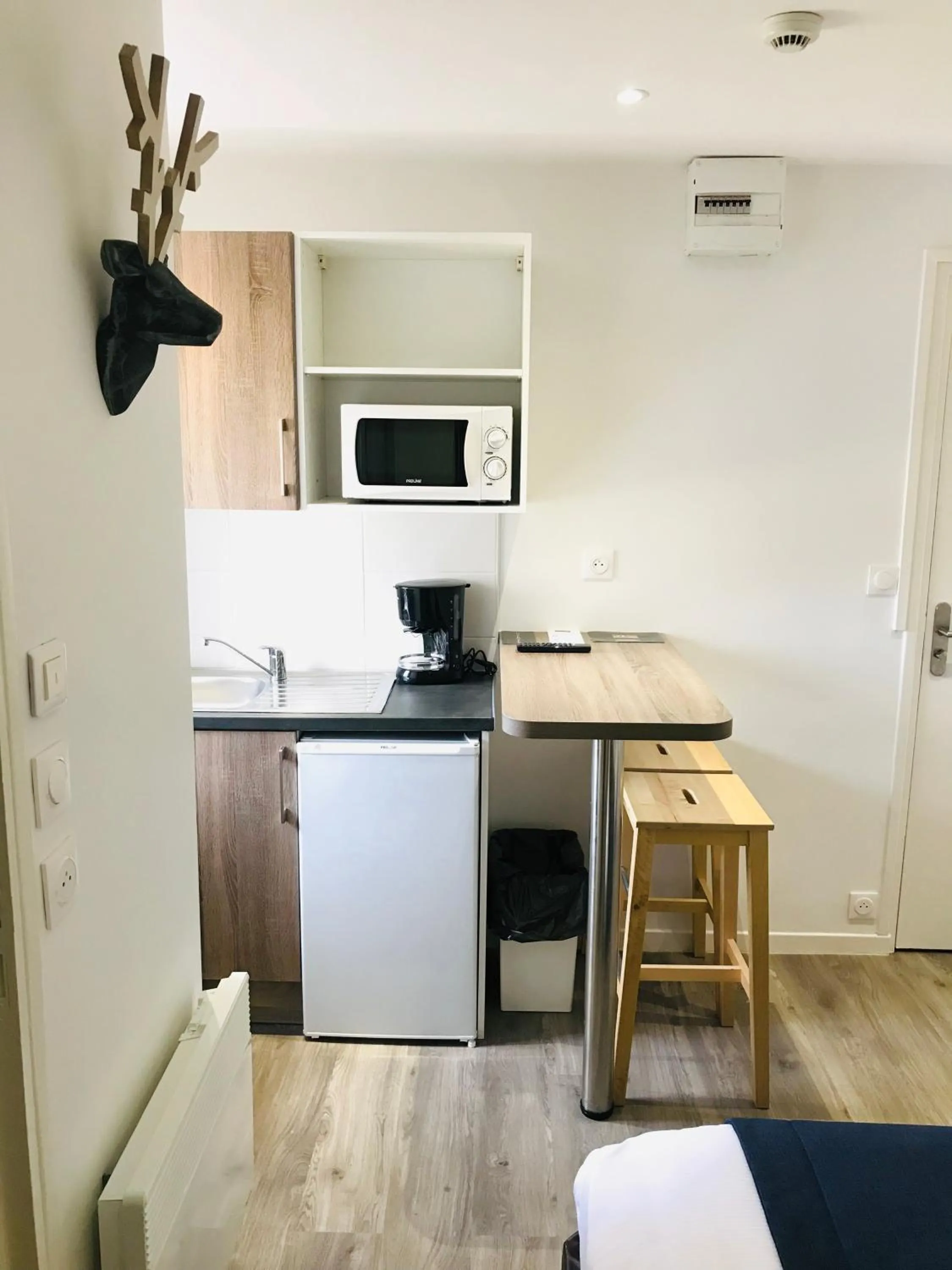 Kitchen or kitchenette in Hippotel
