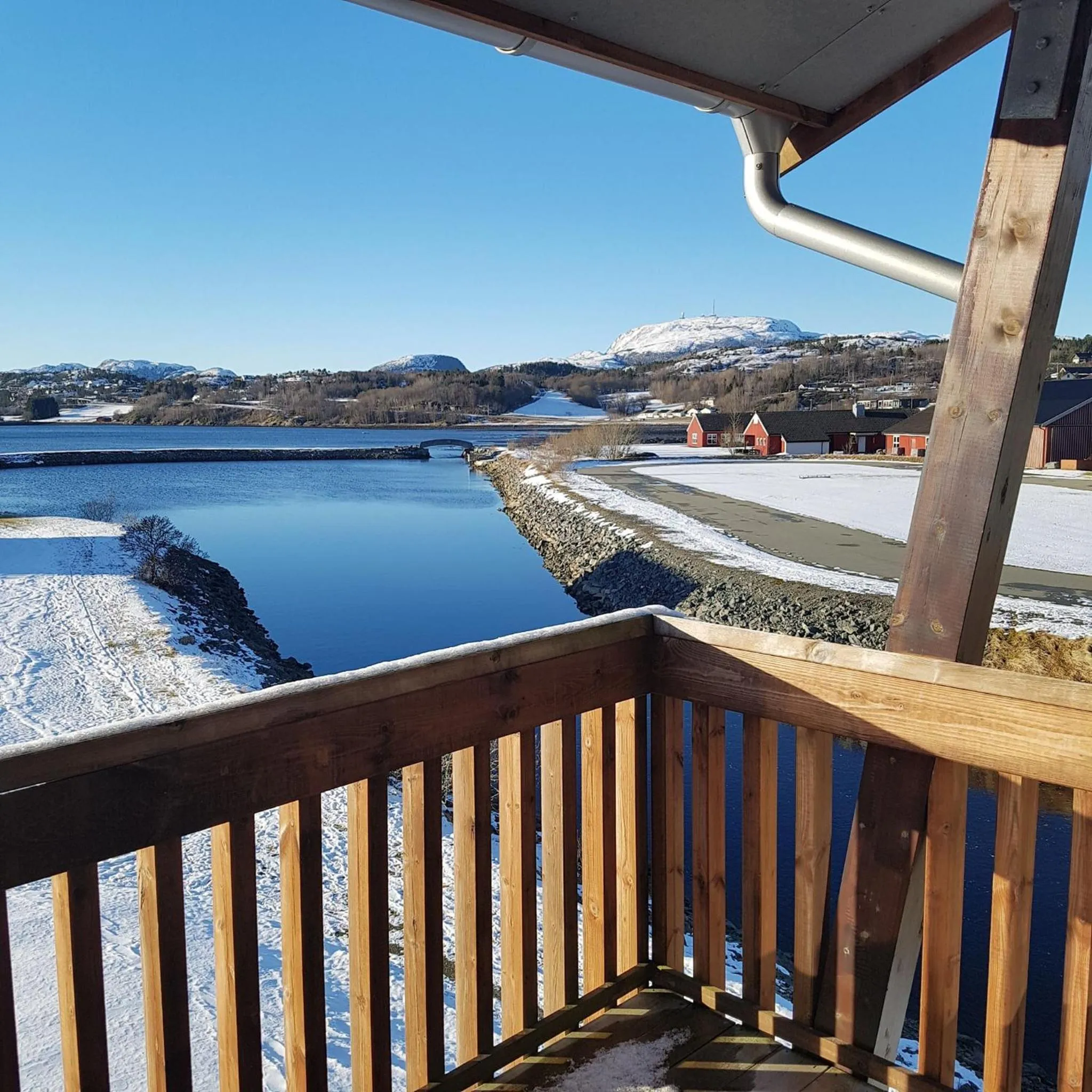 Balcony/Terrace in Bjugn Hotell
