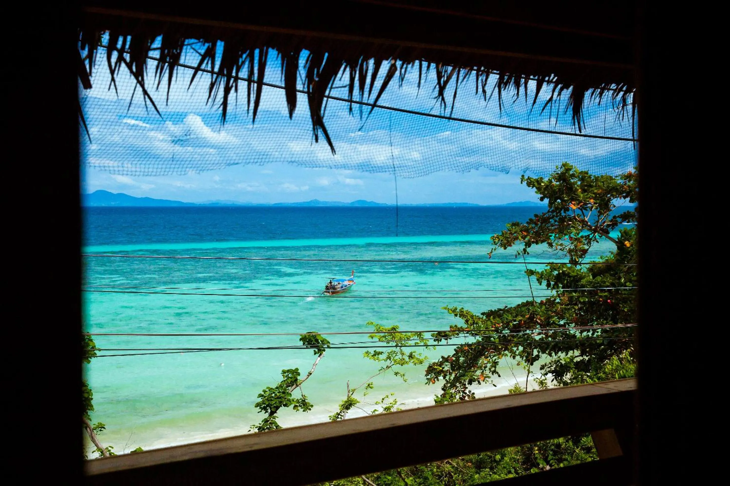 Sea view in Phi Phi Phu Chalet Resort