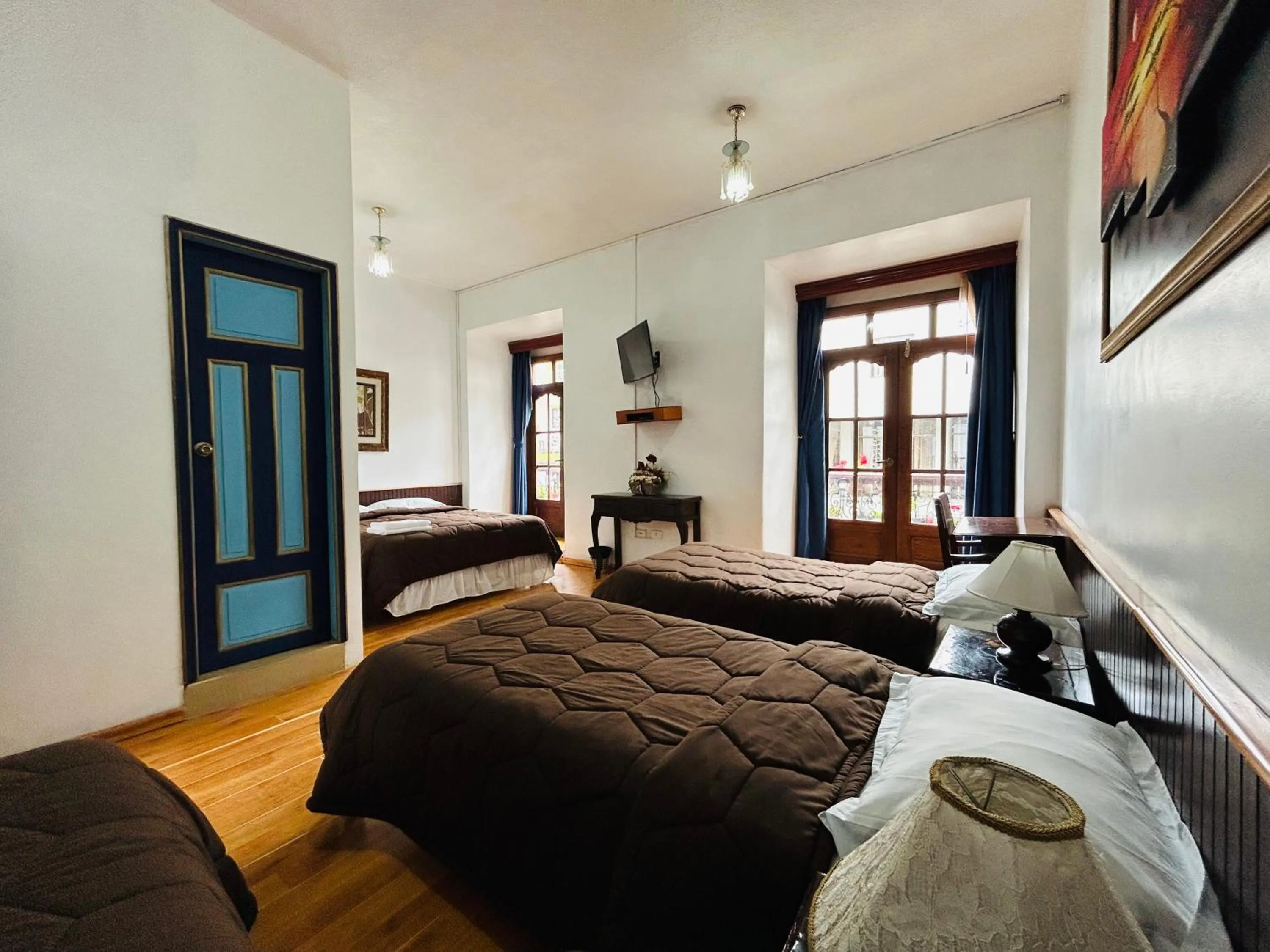 Decorative detail, Bed in Hotel Montecarlo