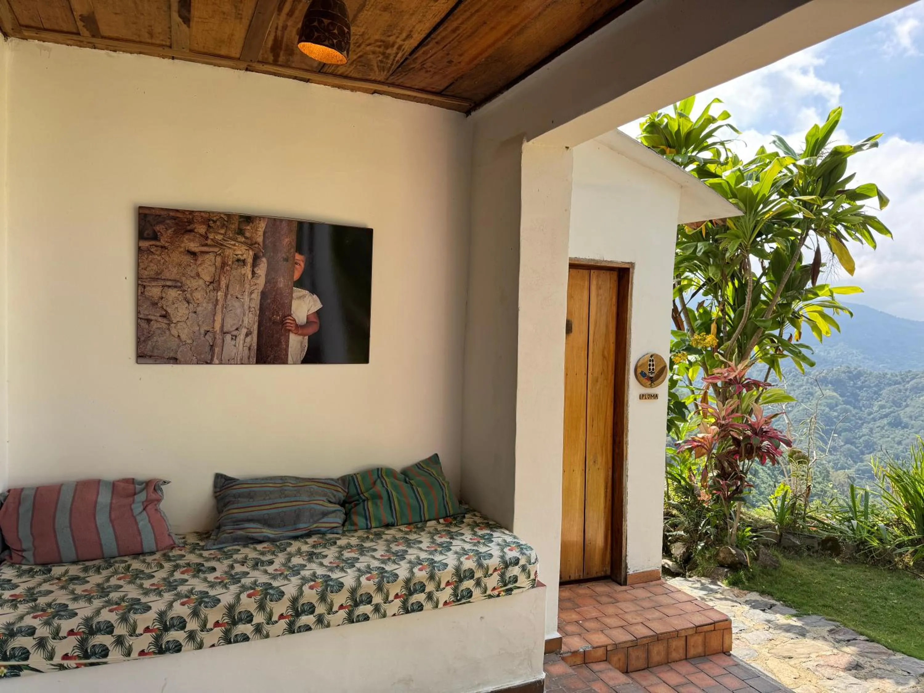Twin Room with Mountain View in Mundo Nuevo ECO LODGE