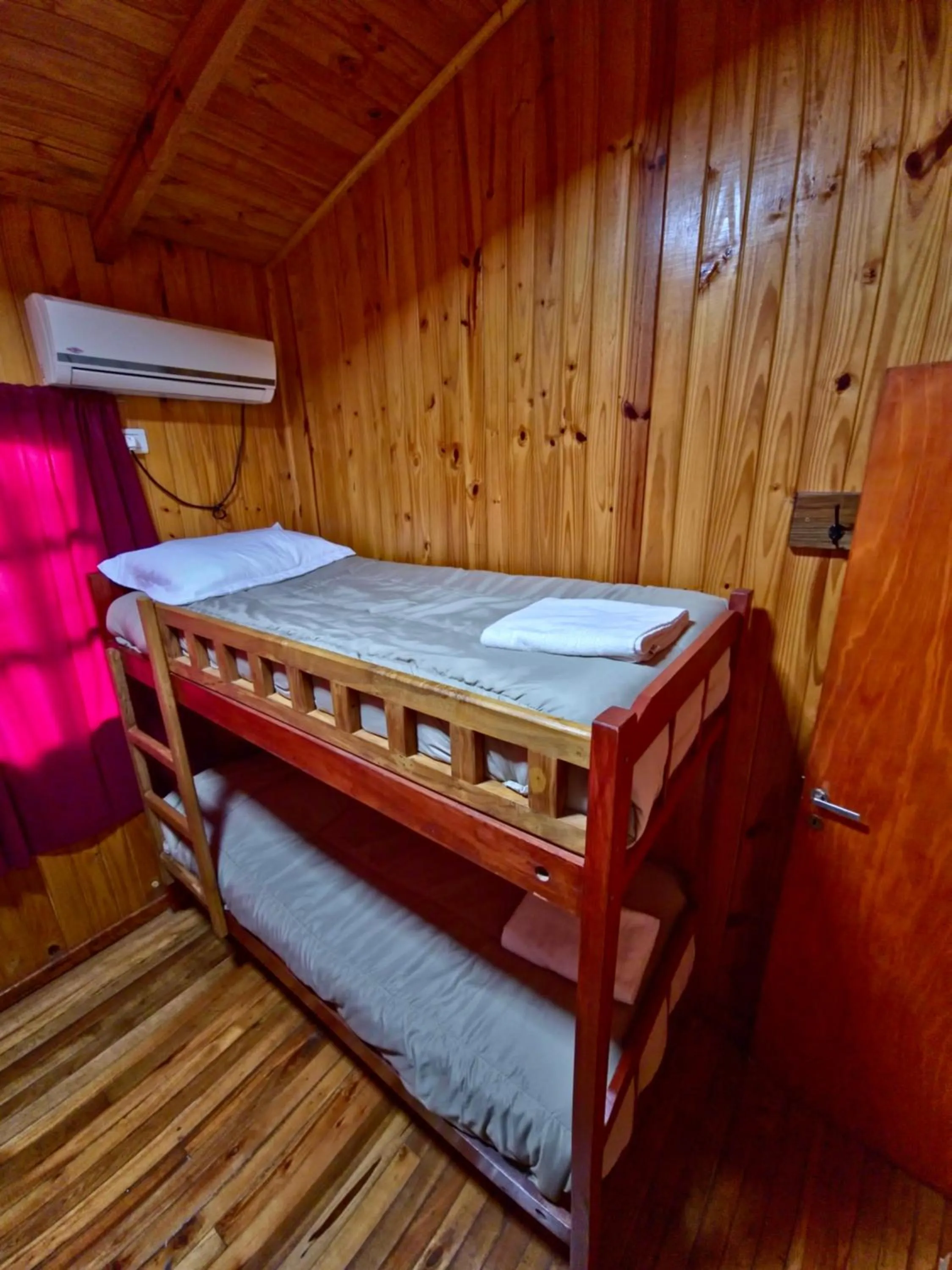 Bed in Terra Iguazú Cabañas