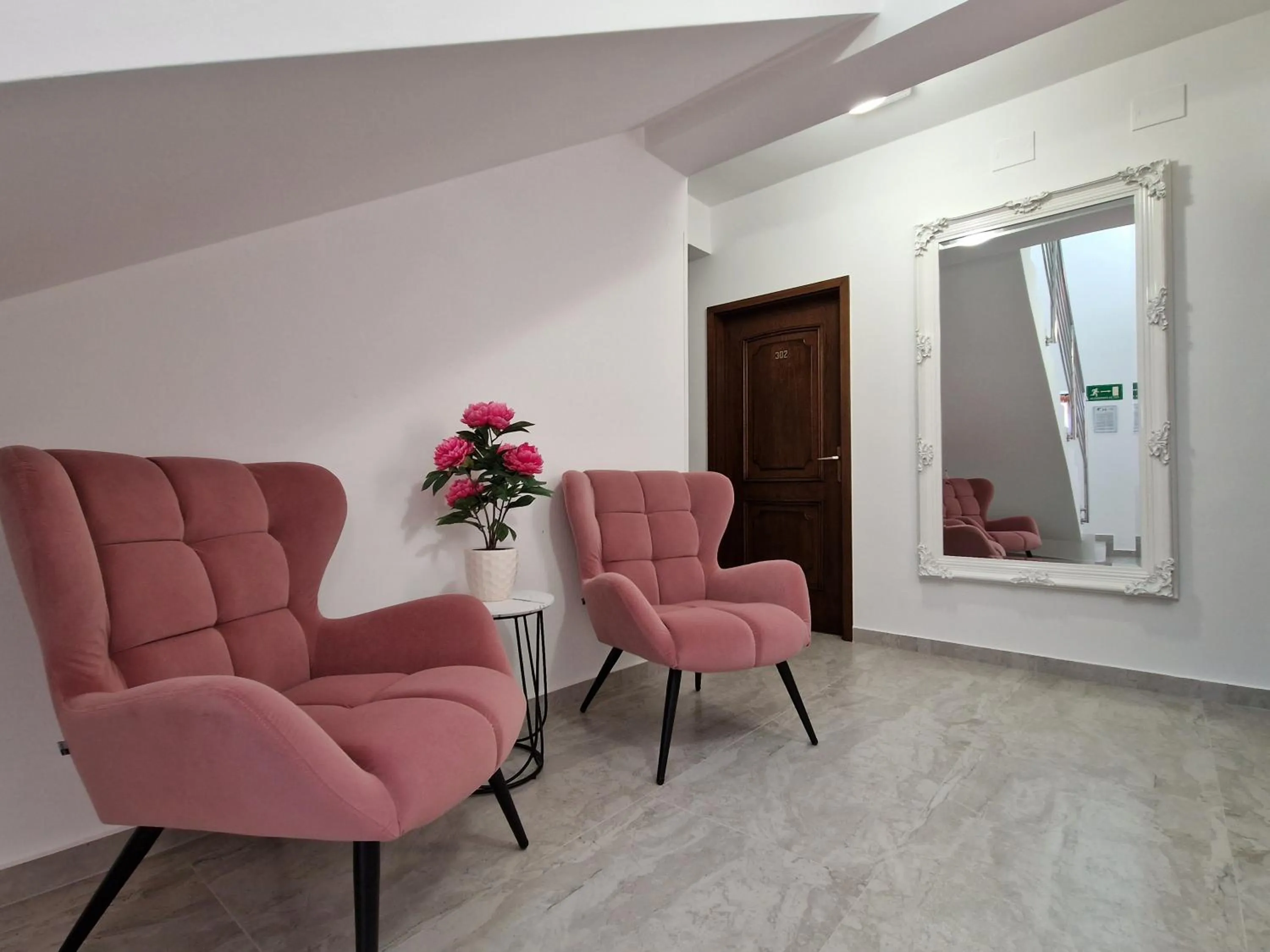 Seating area in Hotel Vicko