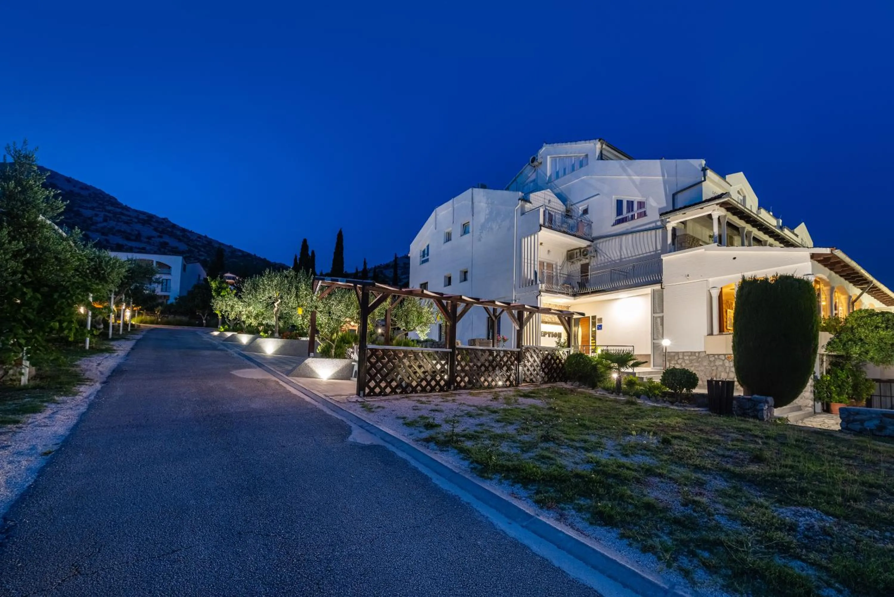 Garden in Hotel Vicko