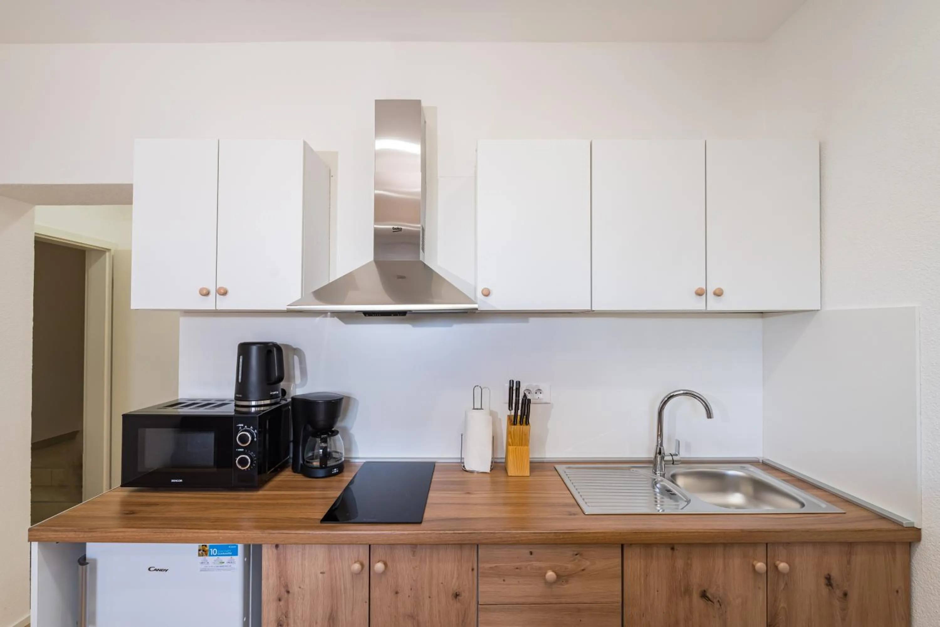 Kitchen or kitchenette in Hotel Vicko