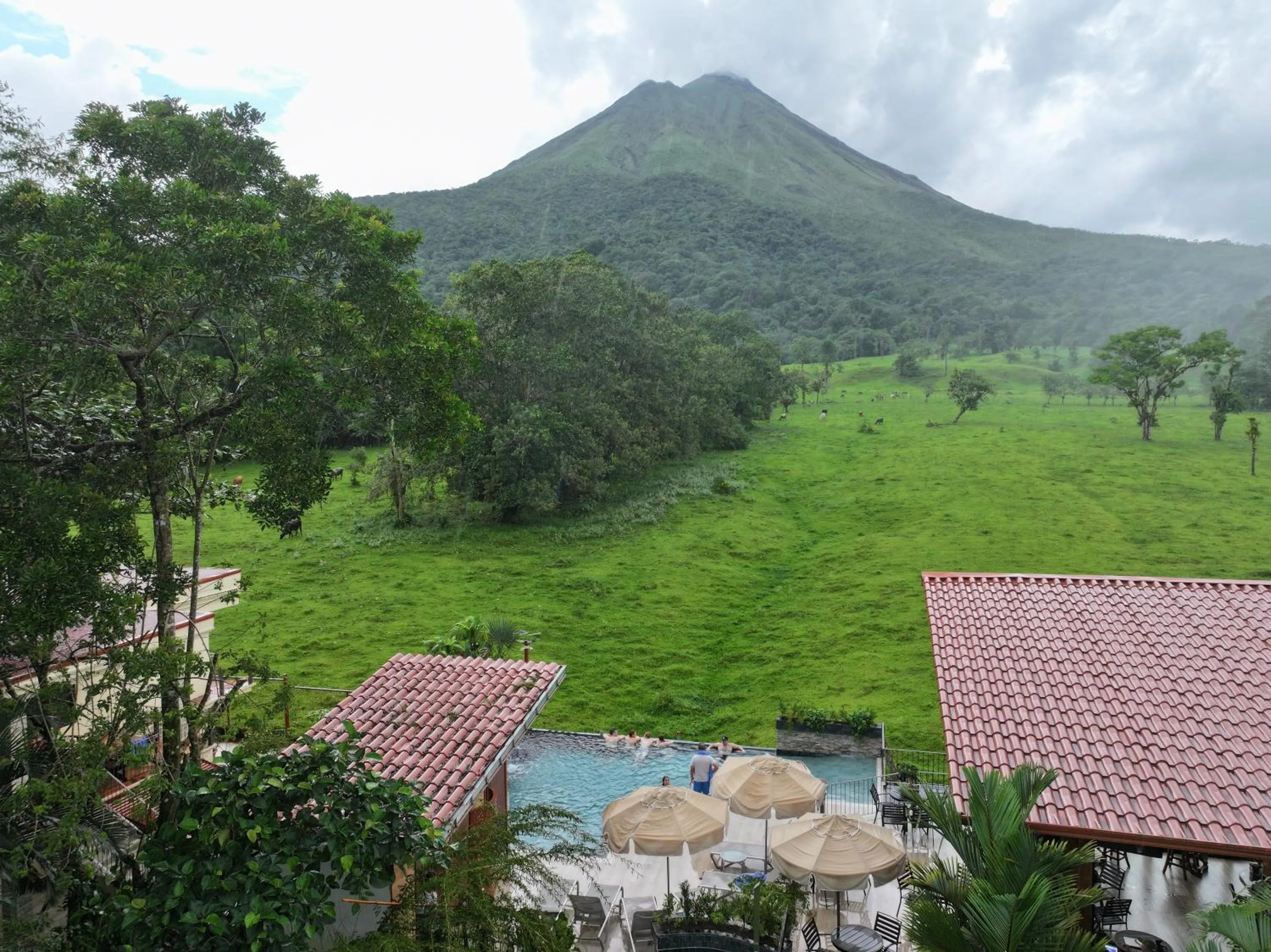 View (from property/room) in Paradise Hot Springs - Thermal Water & Volcano Views