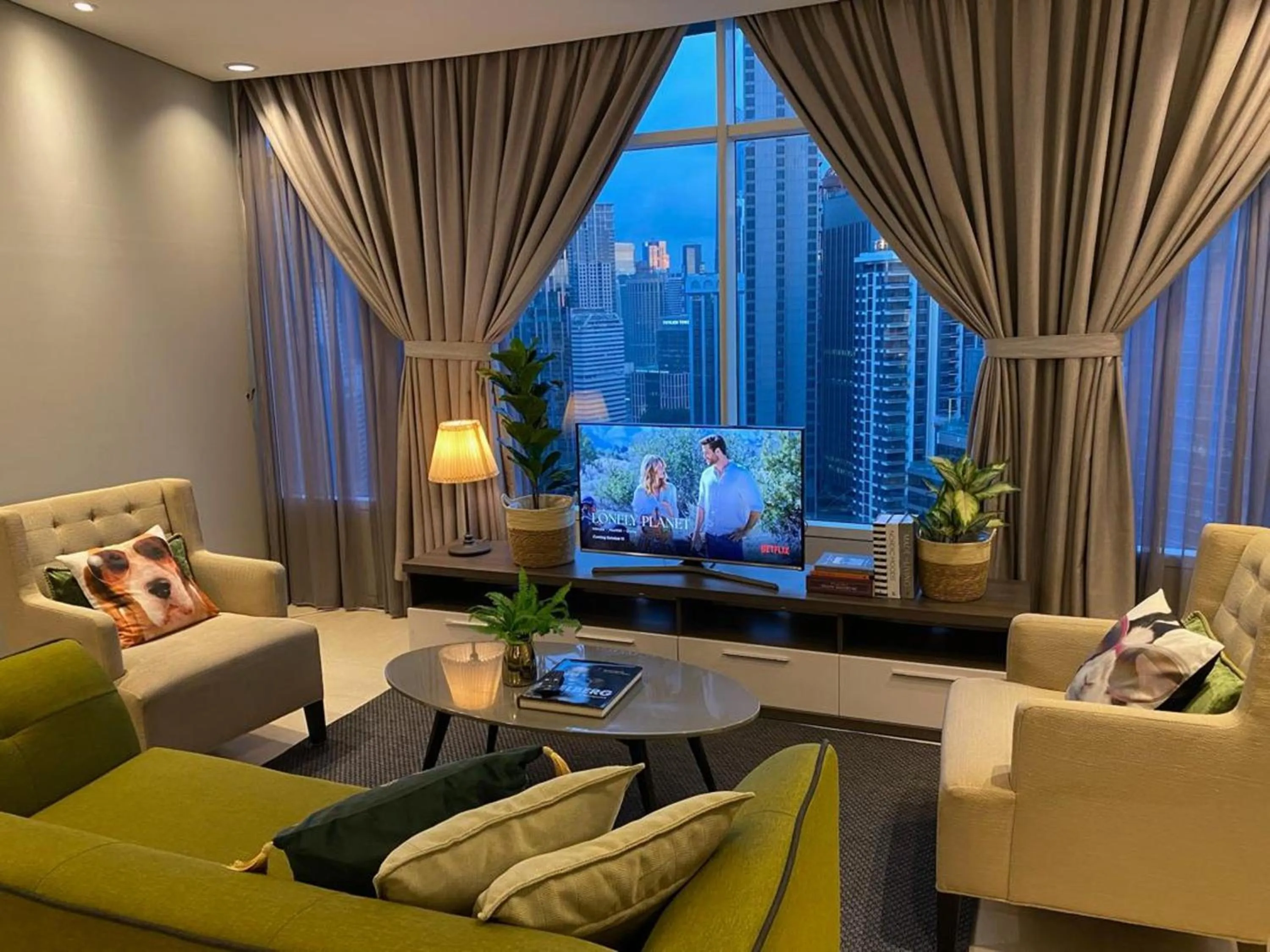 Living room in Stella Maison KLCC