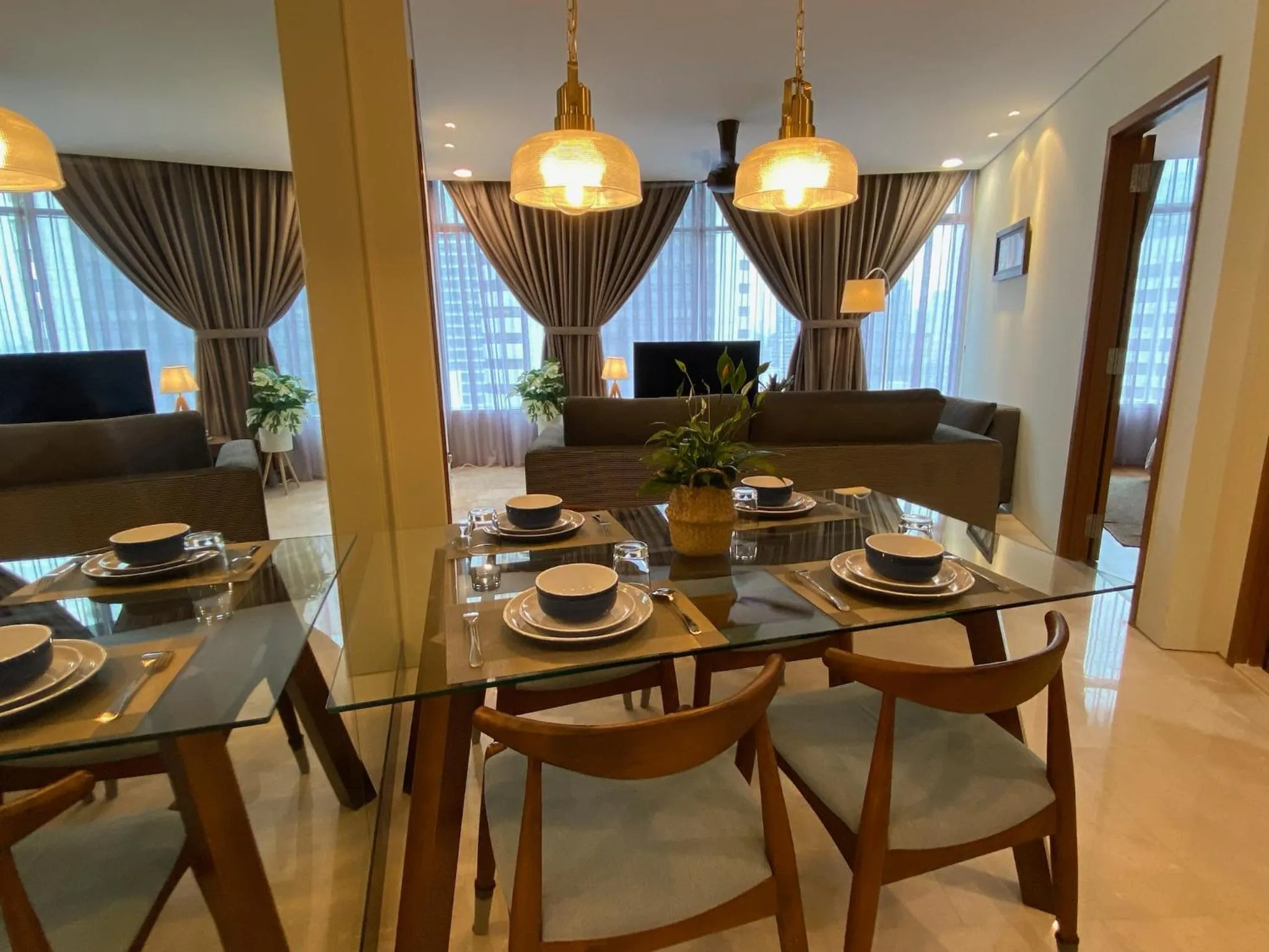 Dining area in Stella Maison KLCC