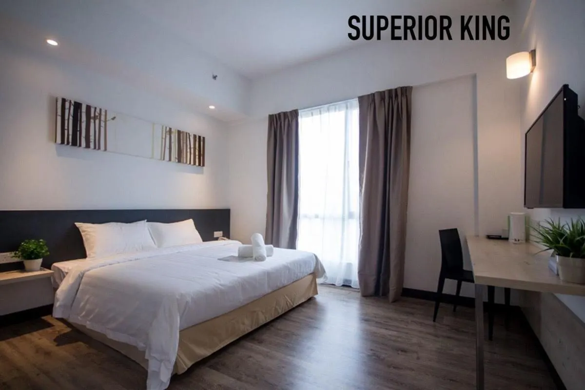 Bed in Fuller Hotel Kulim