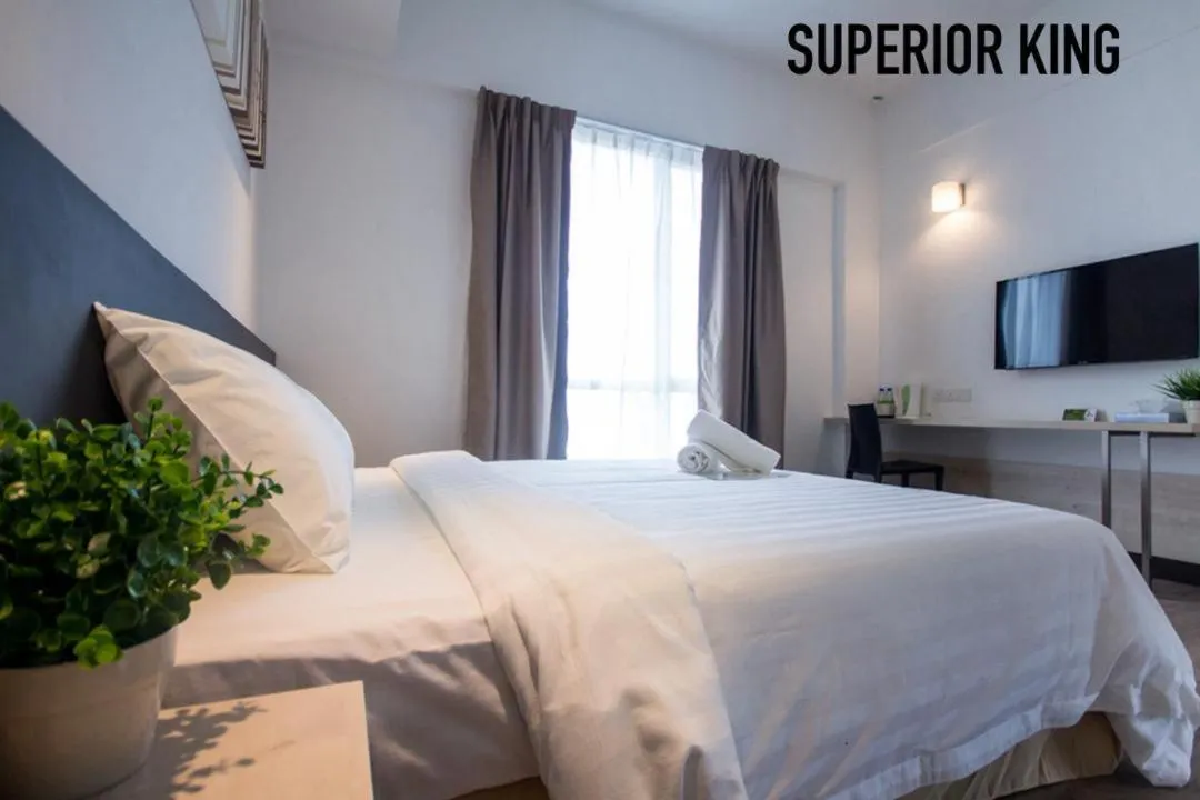 Bed in Fuller Hotel Kulim