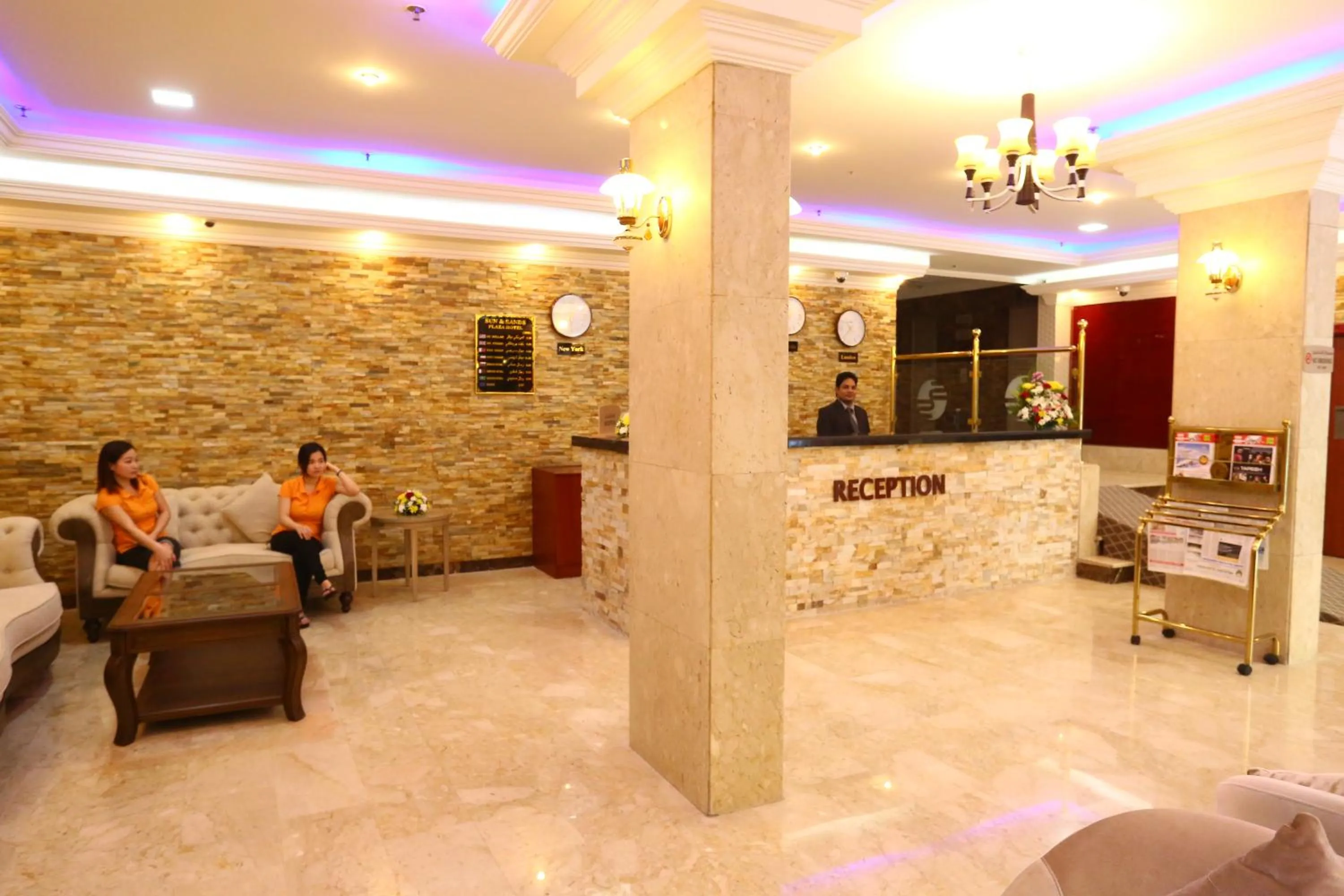 Lobby or reception in Sun and Sands Plaza Hotel