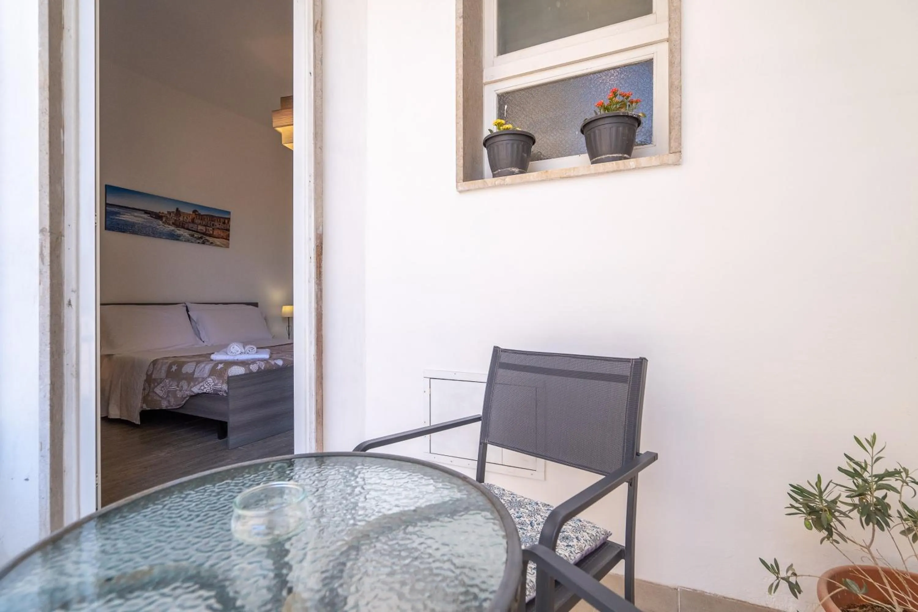 Patio in Cavour Rooms