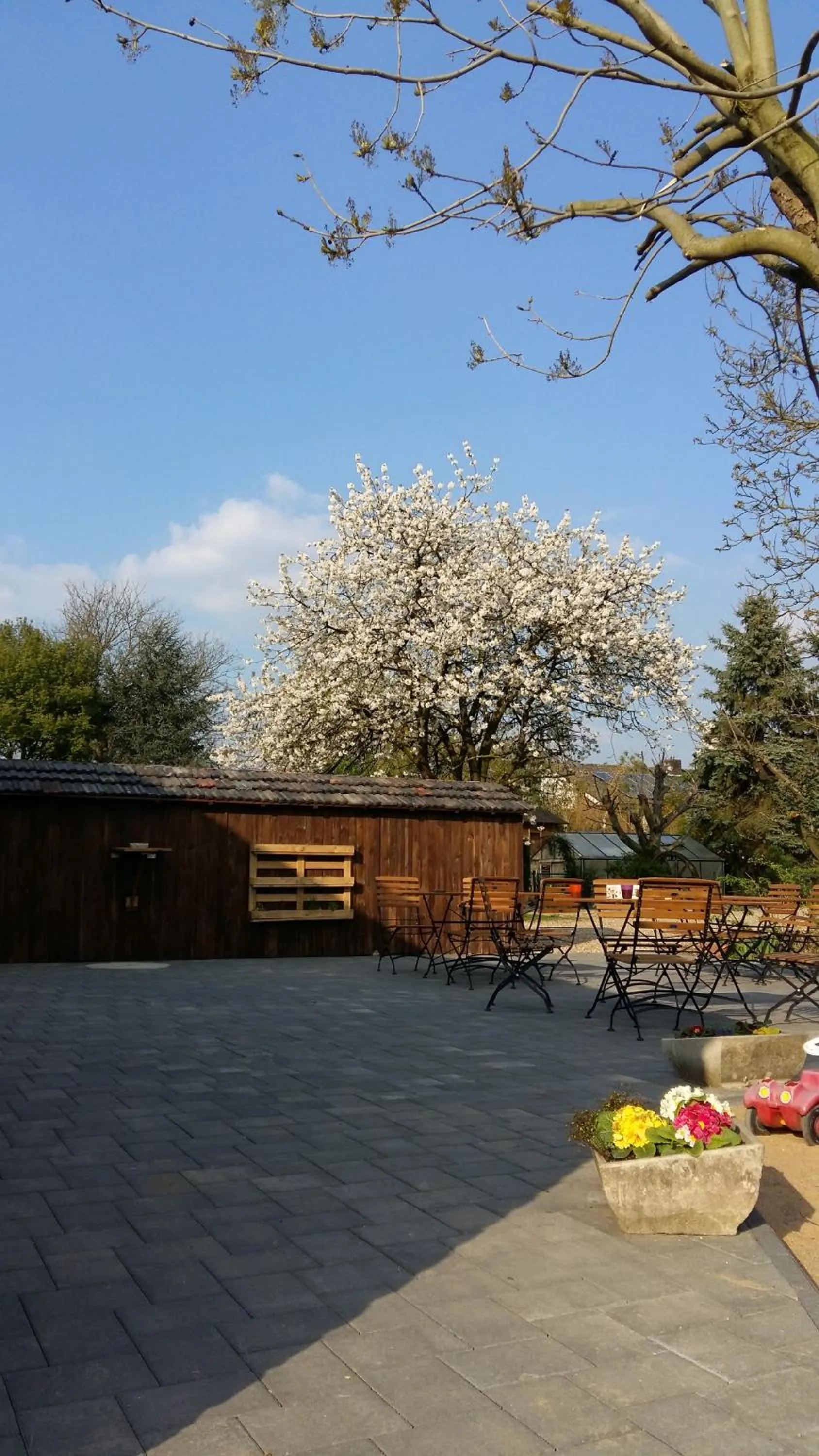 Balcony/Terrace in Bingers kleine Scheune