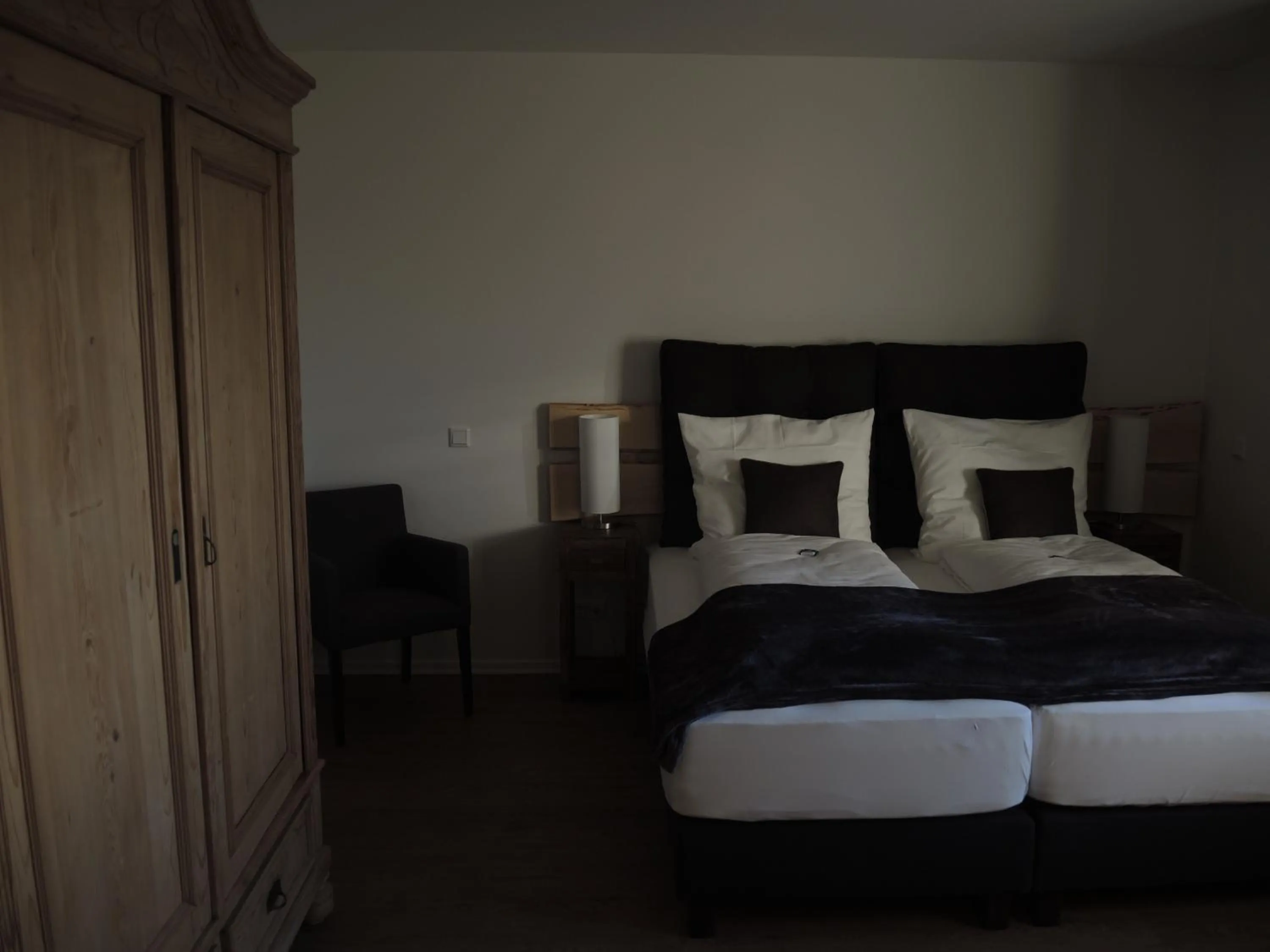 Decorative detail, Bed in Bingers kleine Scheune