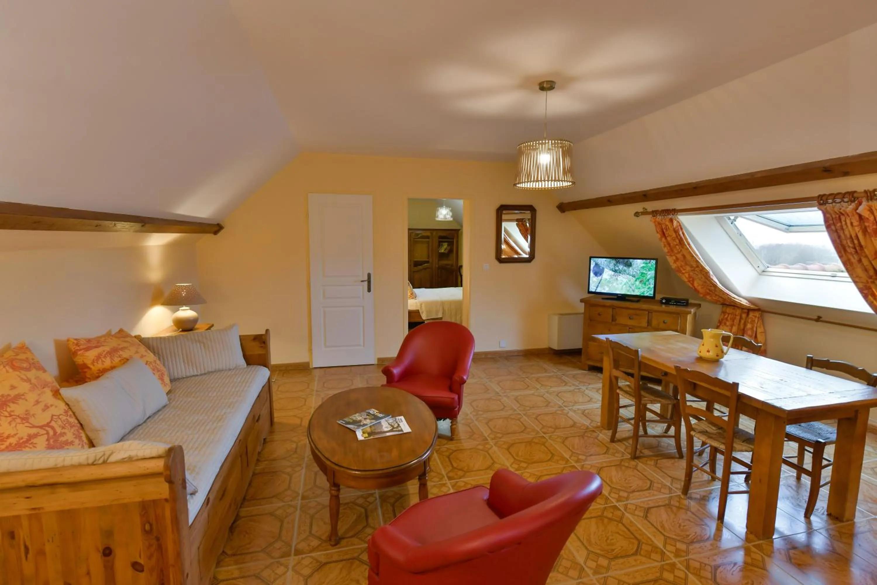 Living room in Gite du Clos Champagnac