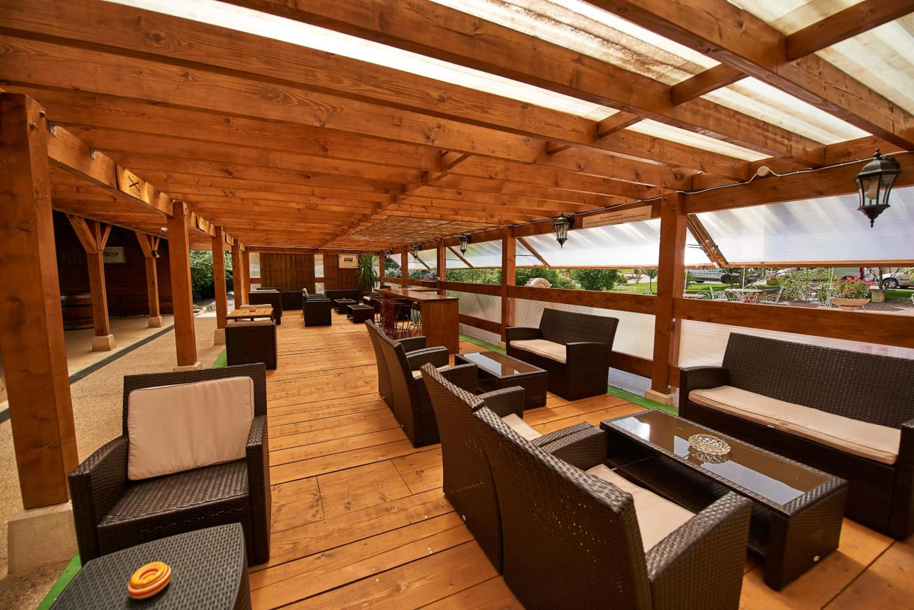 Patio in Gite du Clos Champagnac