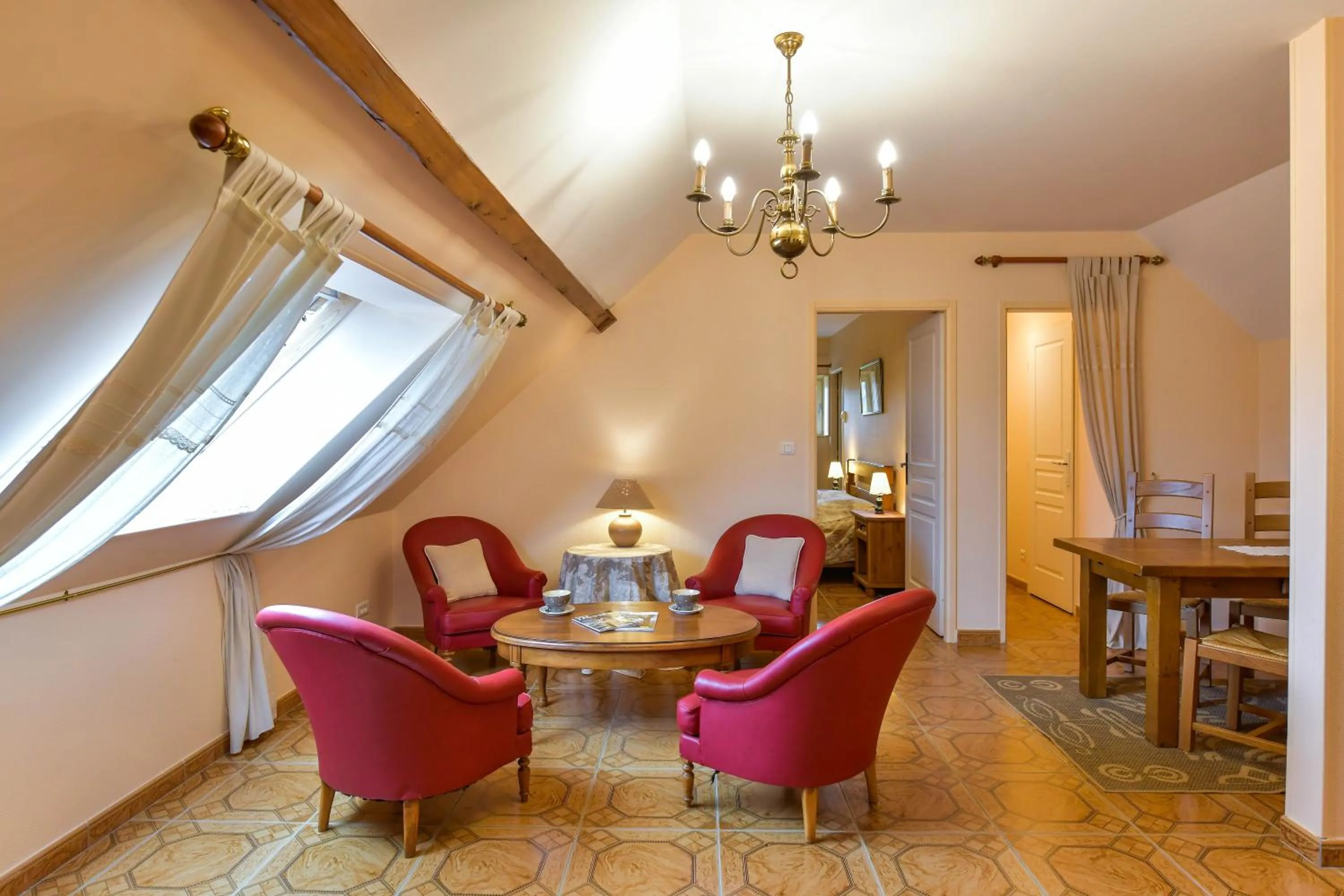 Living room in Gite du Clos Champagnac