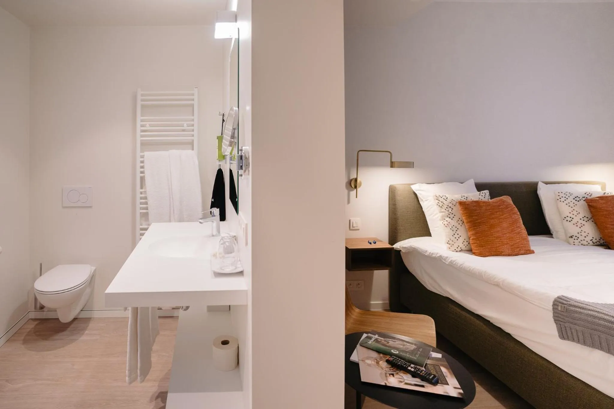 Bed in Hotel du Bassin