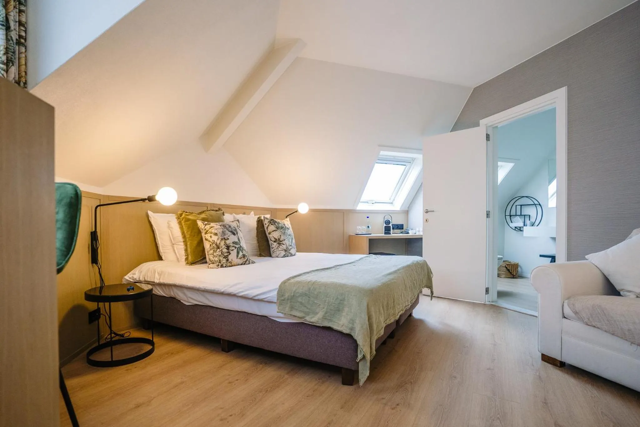 Bed in Hotel du Bassin