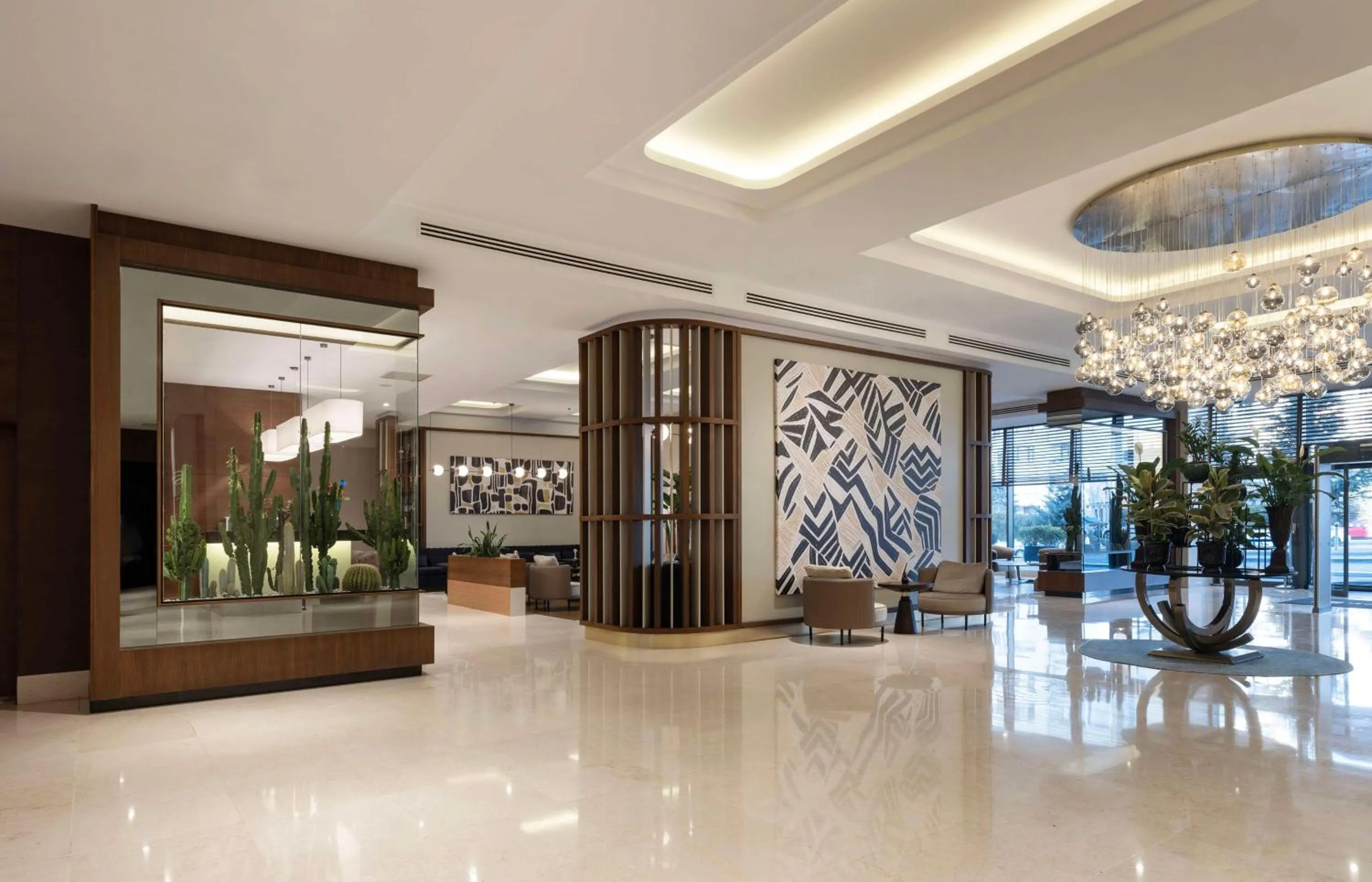 Lobby or reception in Radisson Blu Hotel Ankara Cankaya